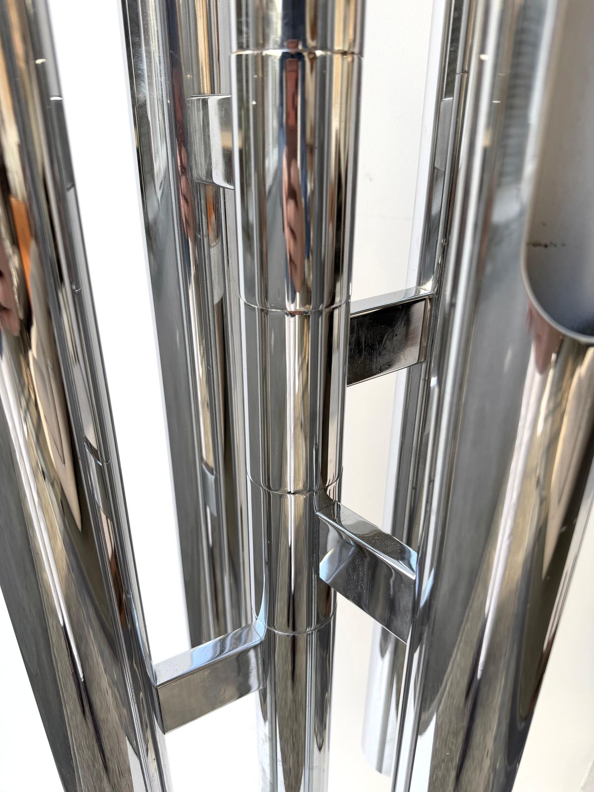 Lighting Floor Lamp Organ By Gaetano Sciolari, Italy, 1970s photo