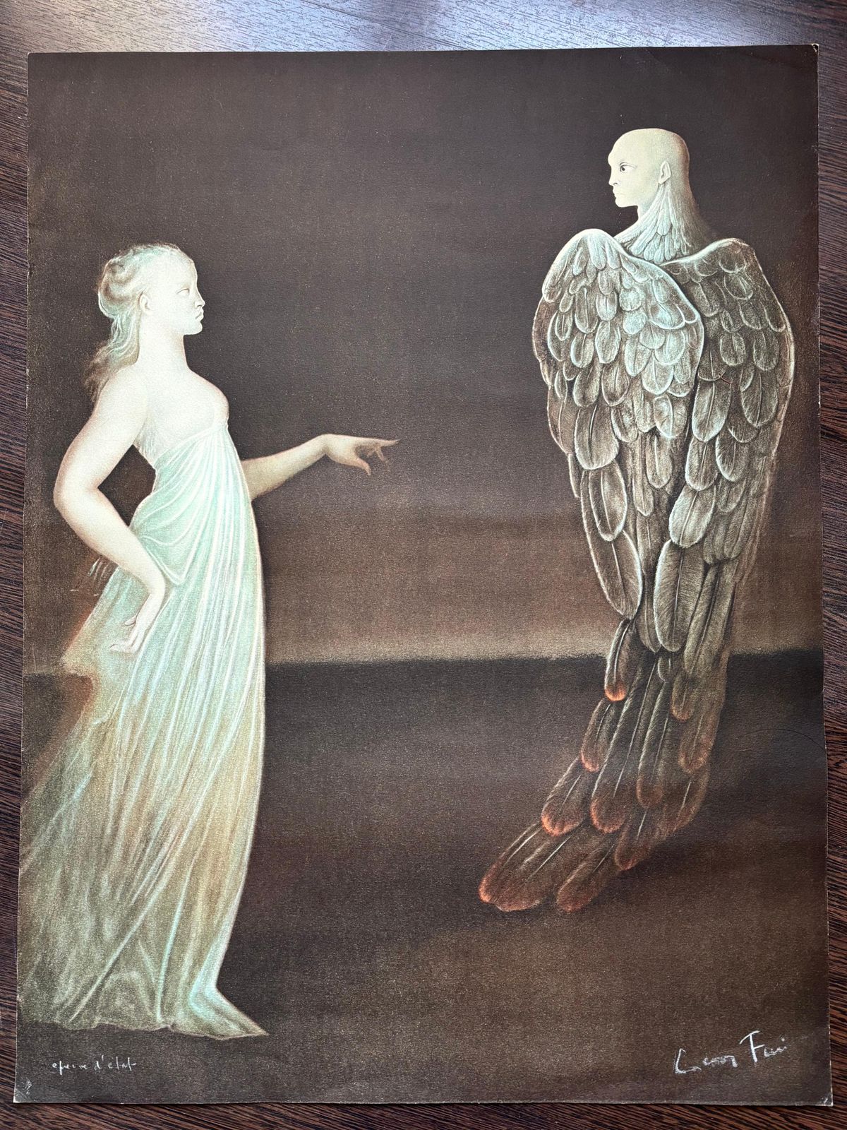 Leonor Finileonor Fini, Extrême Nuit, Rare Lithograph On Wove Paper, 19801980 photo for sale