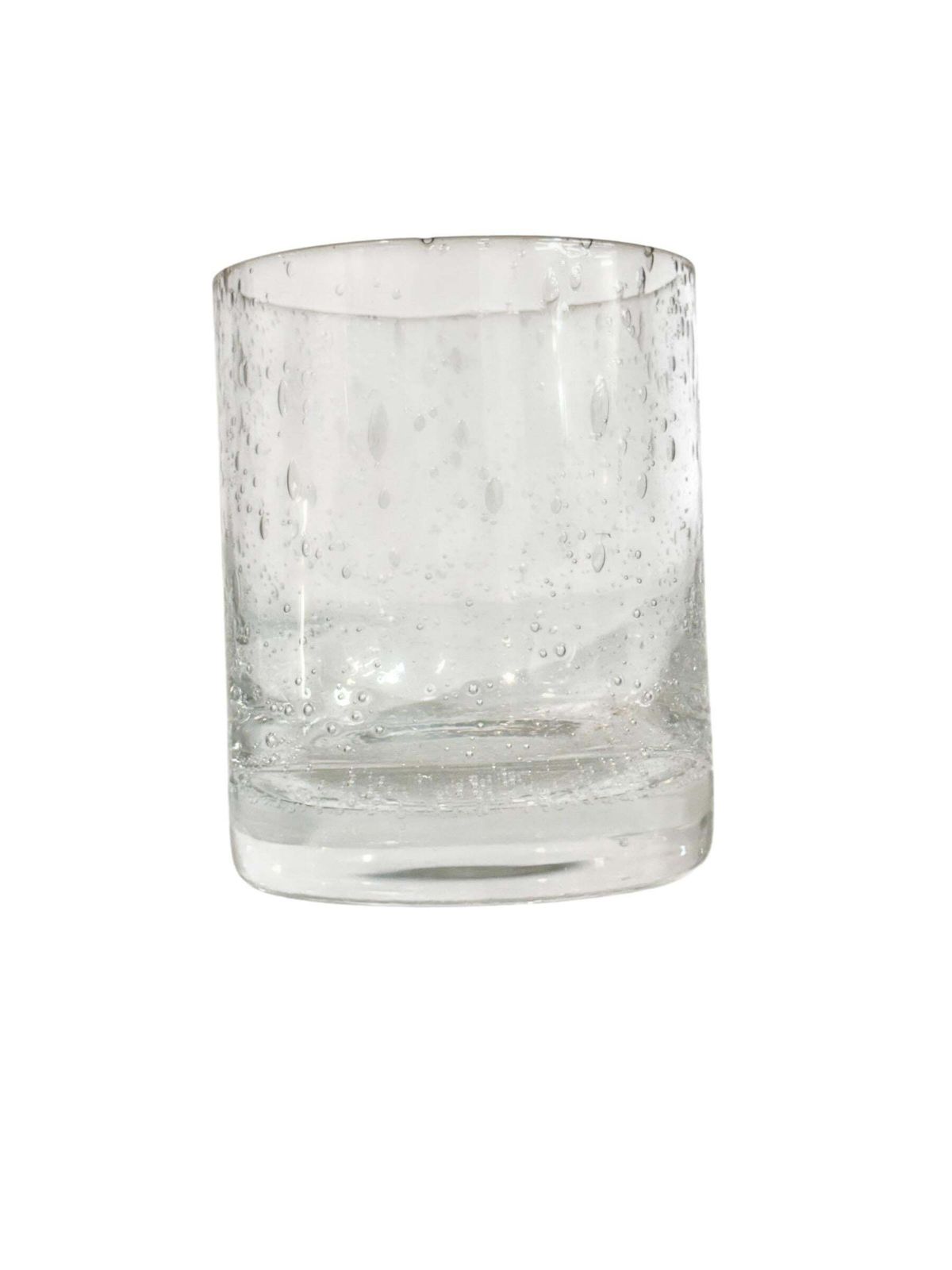 Set Of Four Biot Bubble Glass Tumblers, France 20th Century photo for sale
