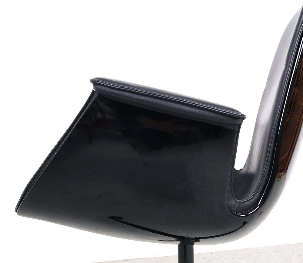 The Bucket Chair Swivel Chair By Preben Fabricius For Walter Knoll / Wilhelm Knoll, 1990s photo buy