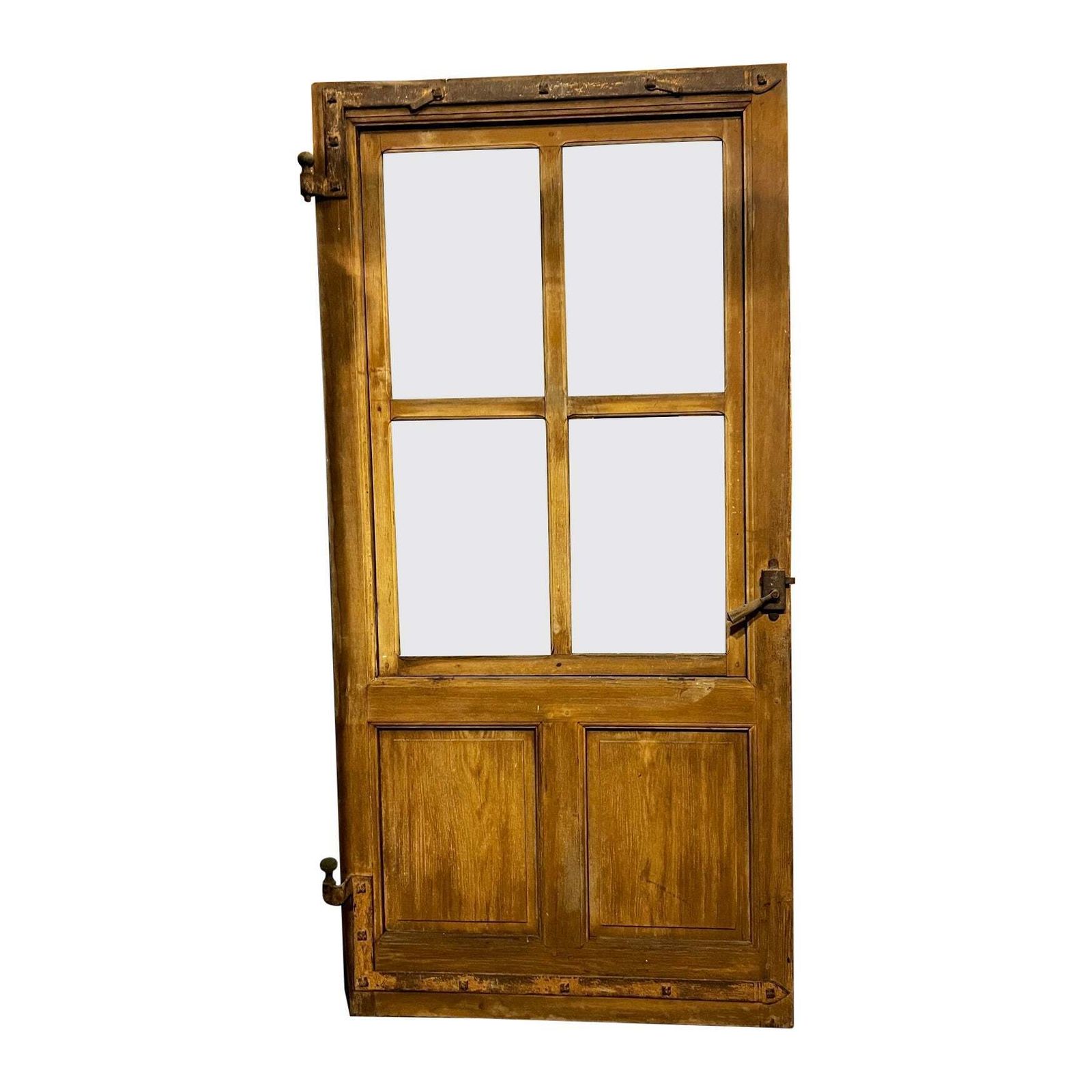 Single Leaf Glazed Interior Door With Opening Window, Italy