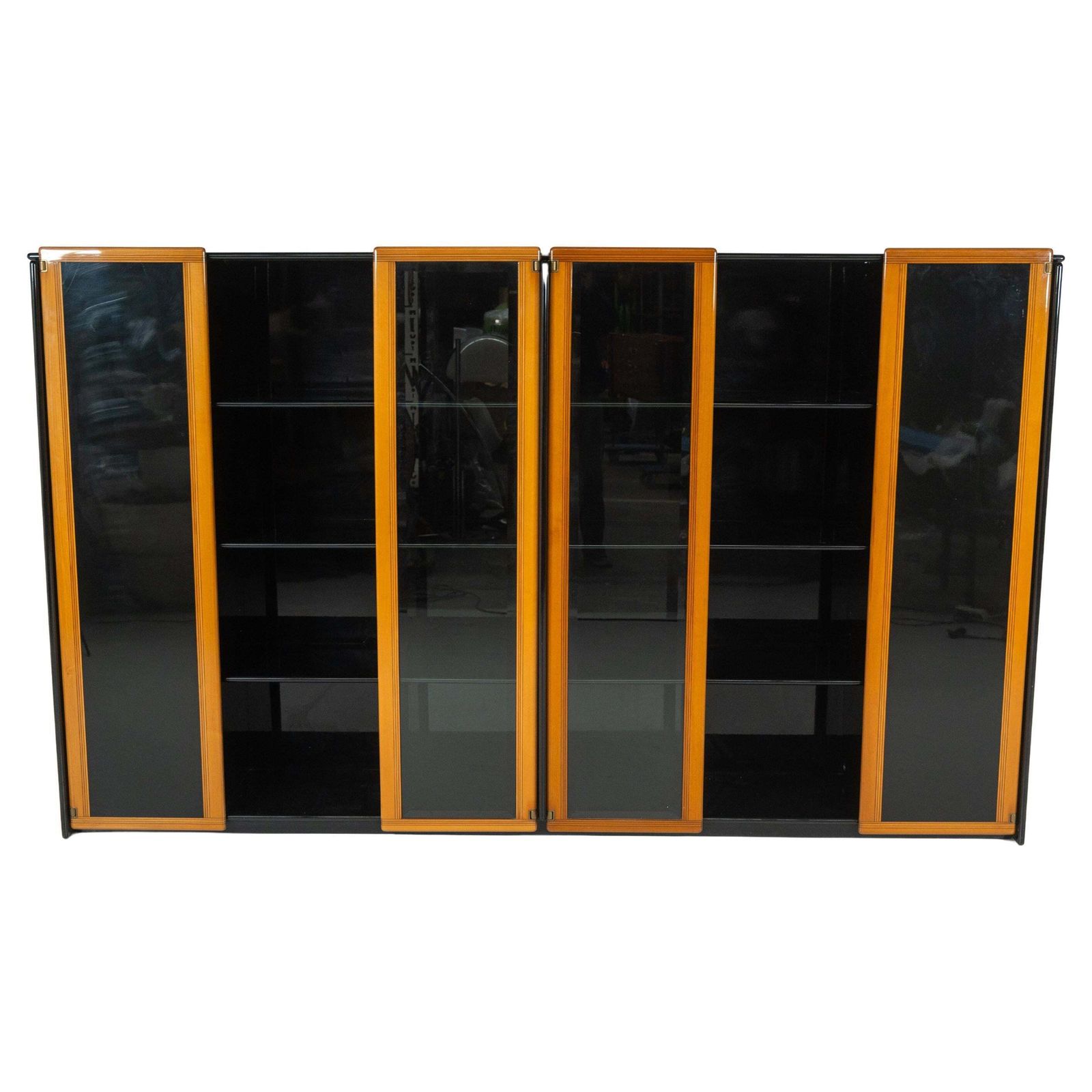 Mid Century Modern Artona Bookcase/Vitrine By Afra And Tobia Scarpa, Maxalto