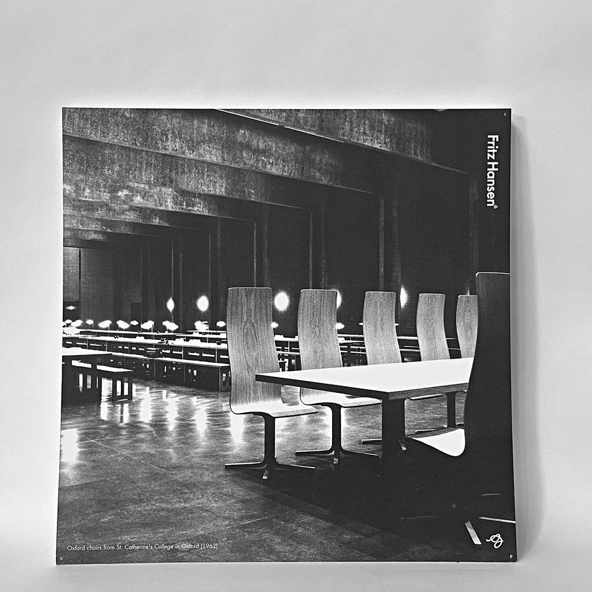 Advertising Panels By Arne Jacobson For Fritz Hansen, 2002, Set Of 9 photo 290.0