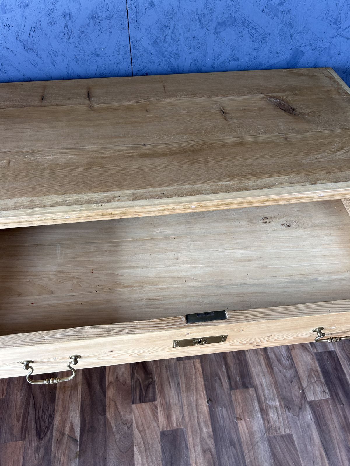 photo furniture Large 19th Century Continental Pine Chest Of Drawers