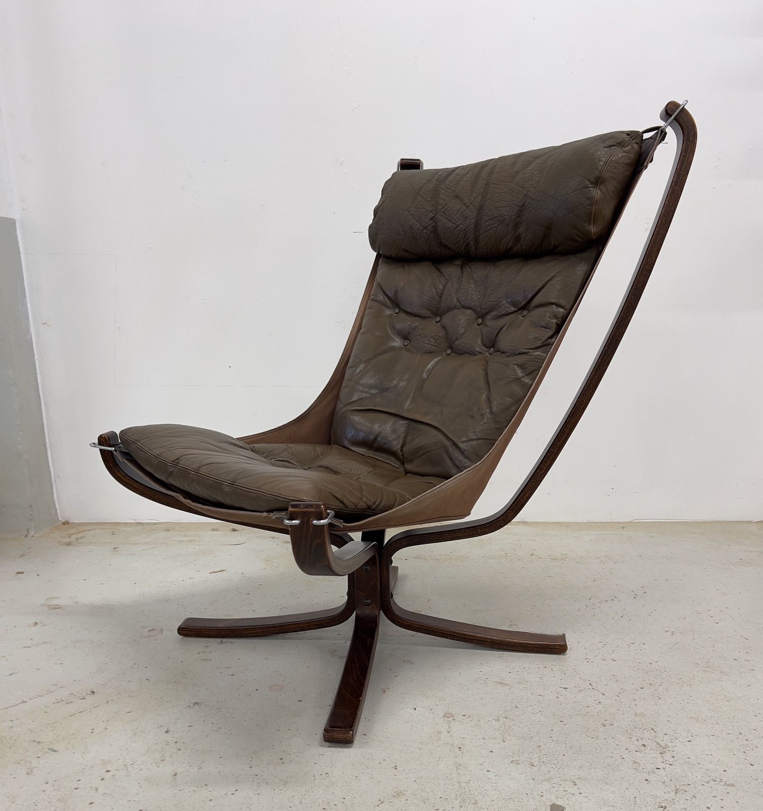 Falcon Chair Designed By Sigurd Ressel For Vatne Møbler, Norway, 1970s.