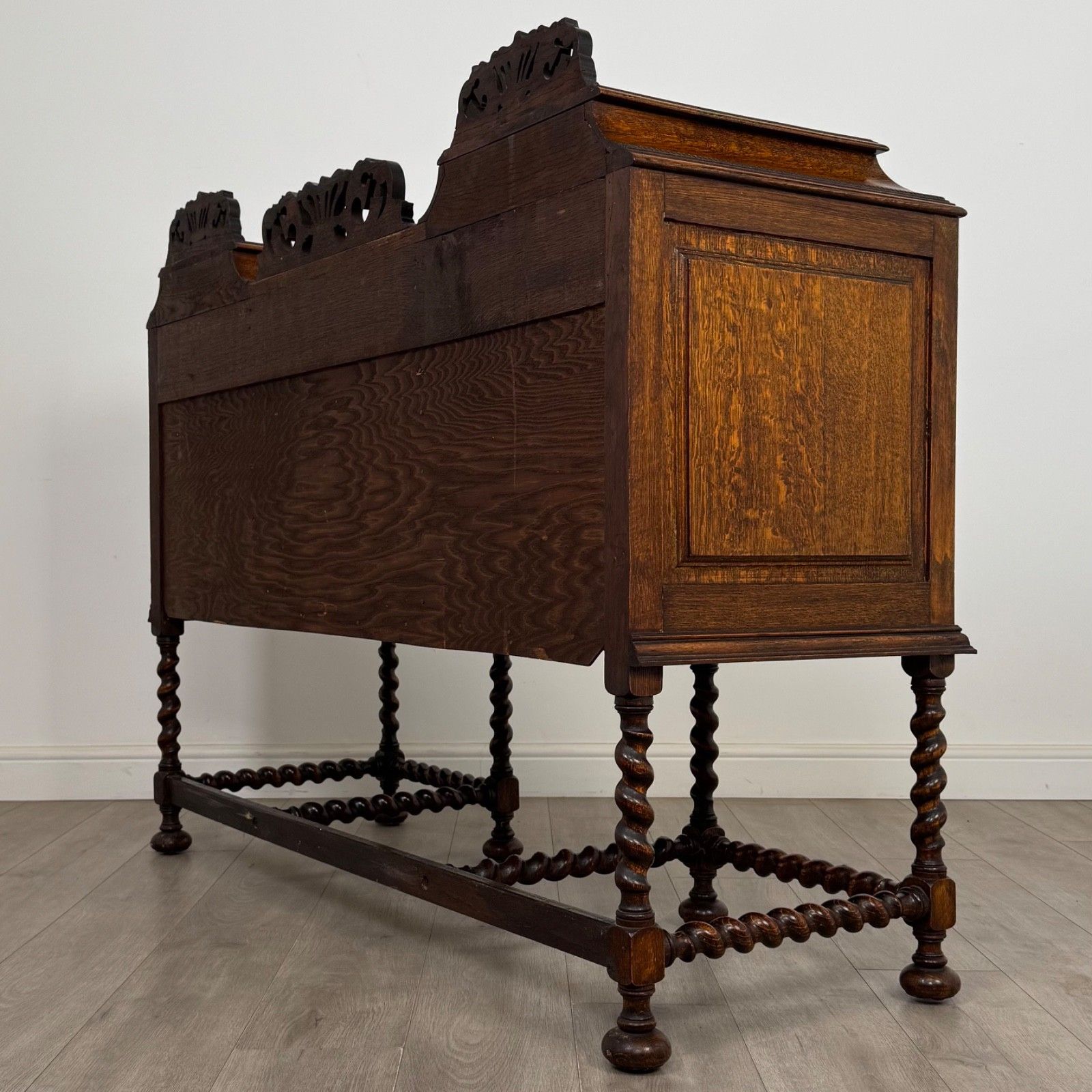 Antique 20th Century Jacobean Style Sideboard In Golden Oak ( Af 5321 ) photo buy