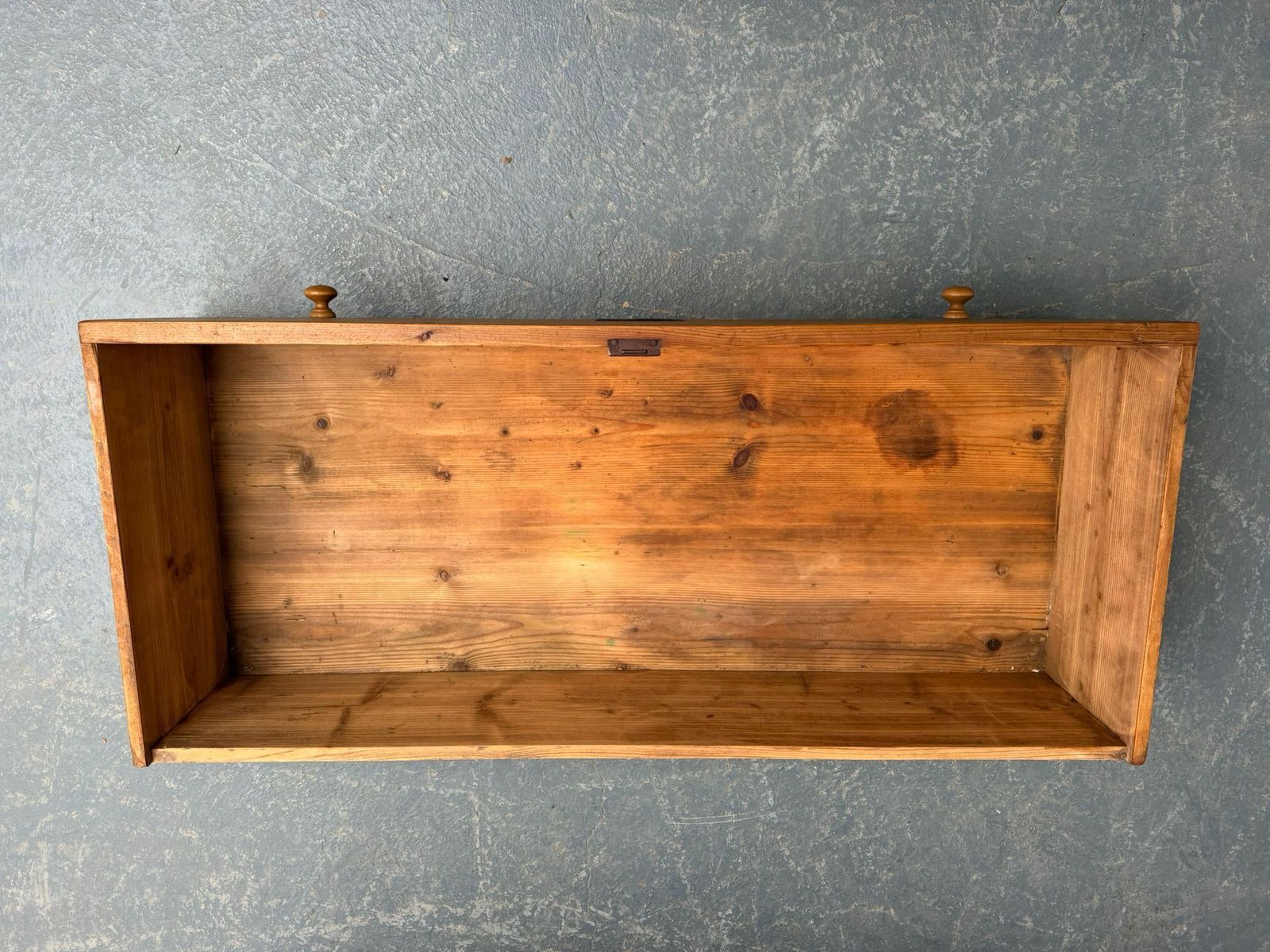 An Original Antique Pine Columned Hungarian Waxed 5 Drawer Chest Of Drawers photo buy
