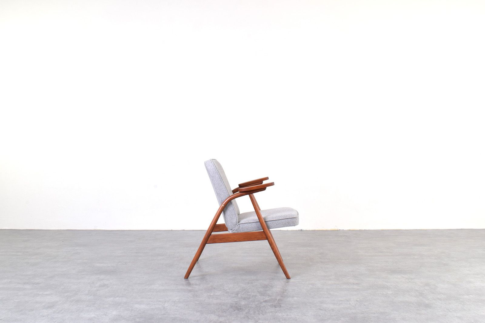 Mid Century Polish Lounge Chair, 1960s. photo for sale