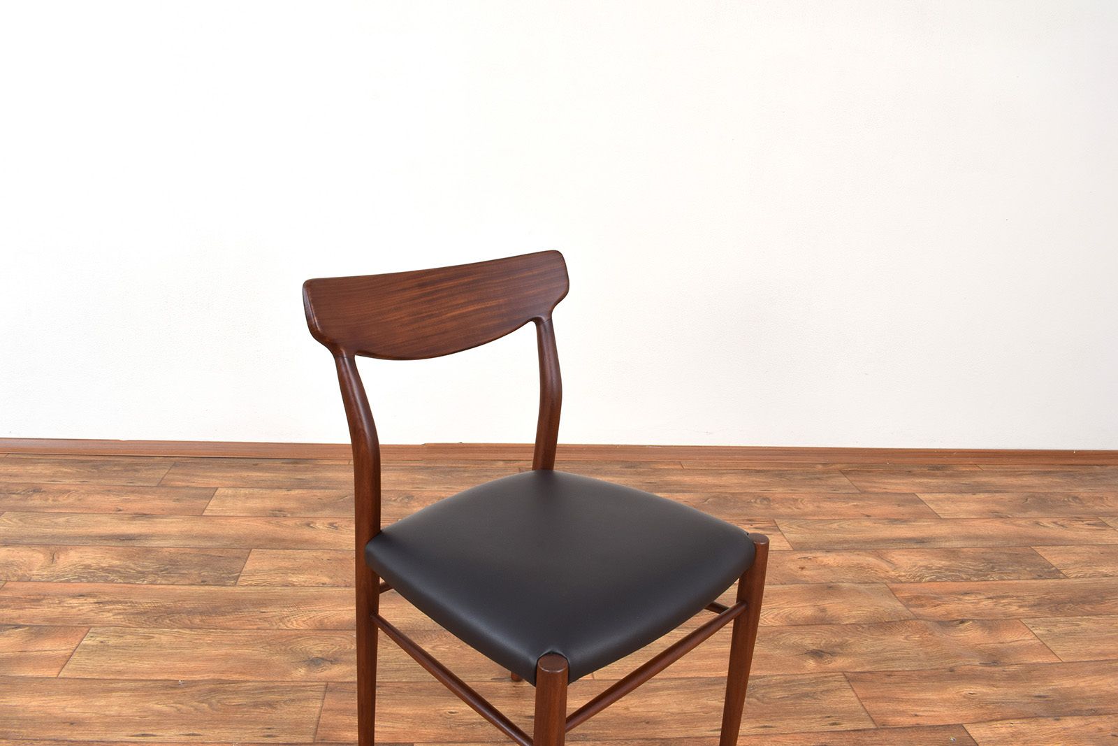 Furniture Mid Century Teak Dining Chairs By Gustav Herkströter For Lübke, 1960s, Set Of 4 photo