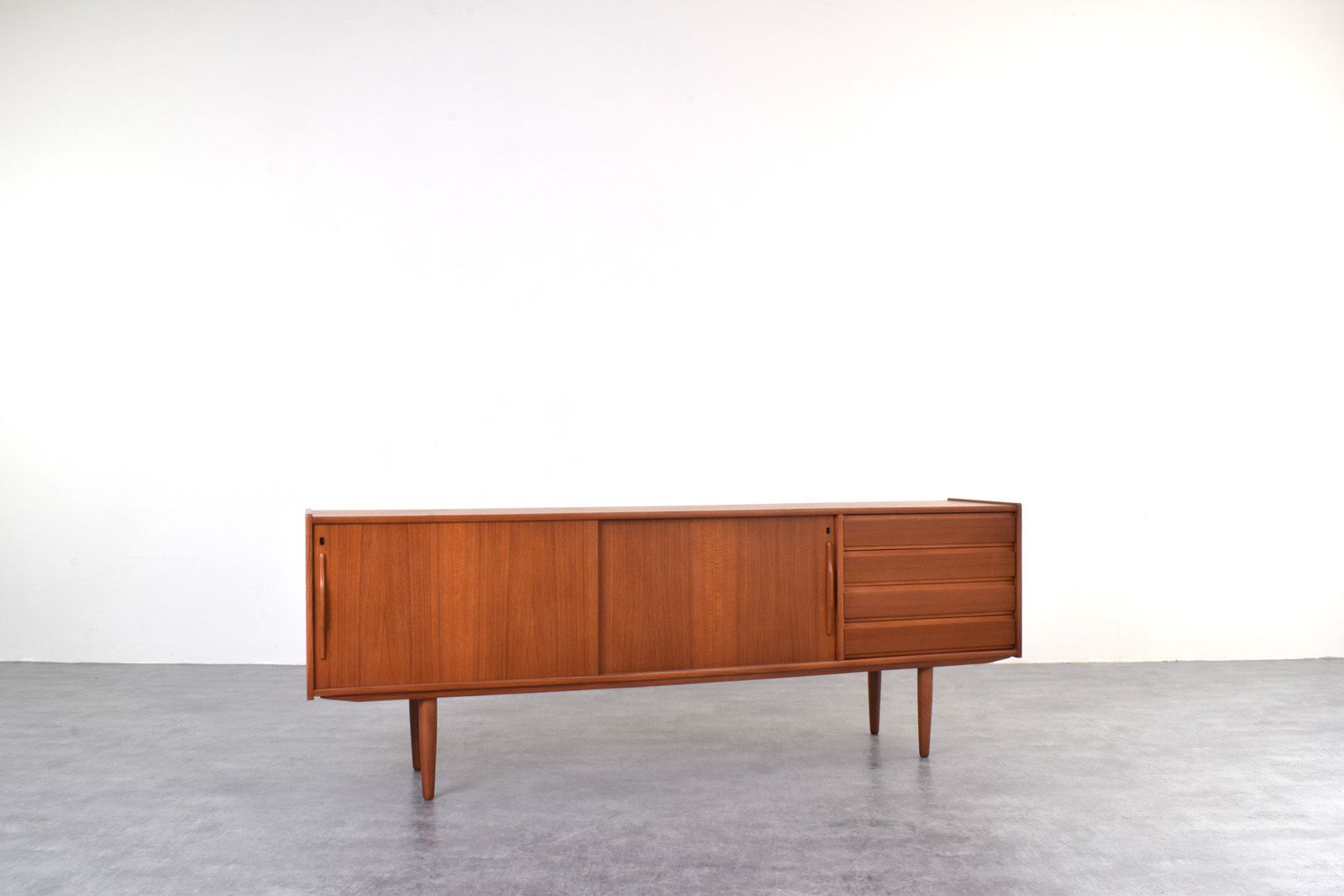 Mid Century Danish Teak Sideboard, 1960s. photo Furniture