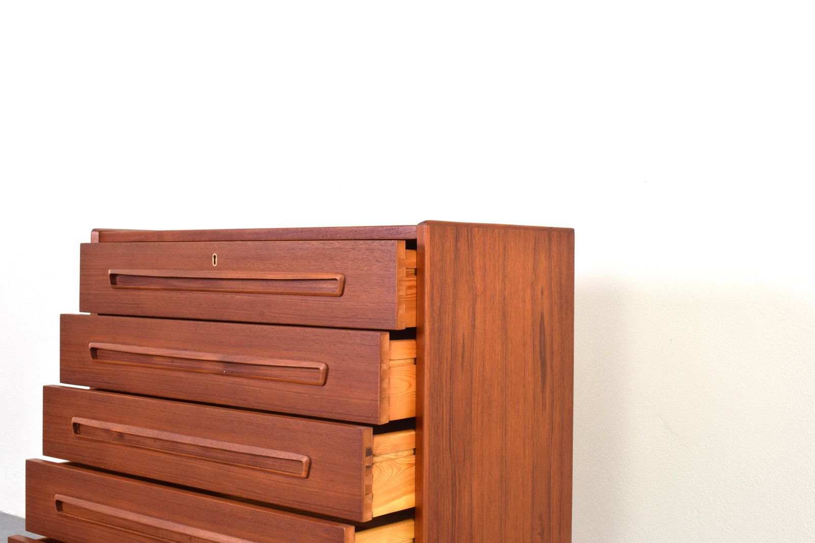 875.0 Mid Century Danish Teak Chest Of Drawers, 1960s photo