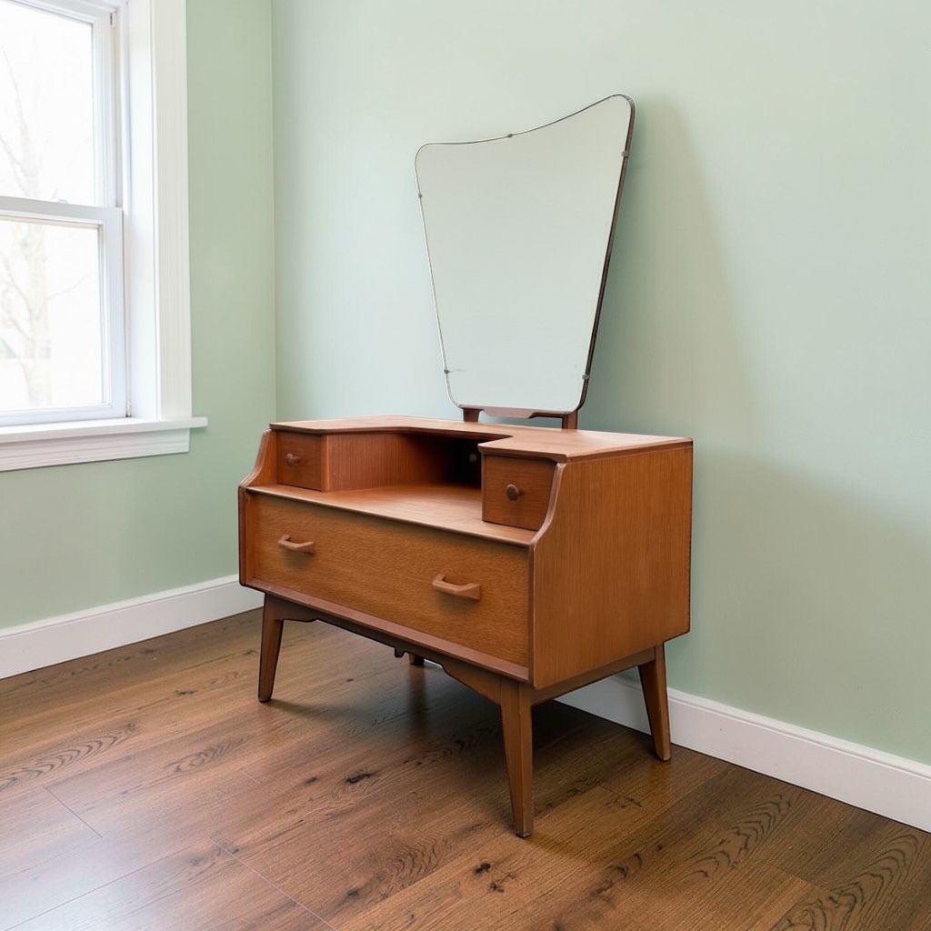 Mid Century 1950s Oak Dressing Table By E Gomme G Plan photo for sale