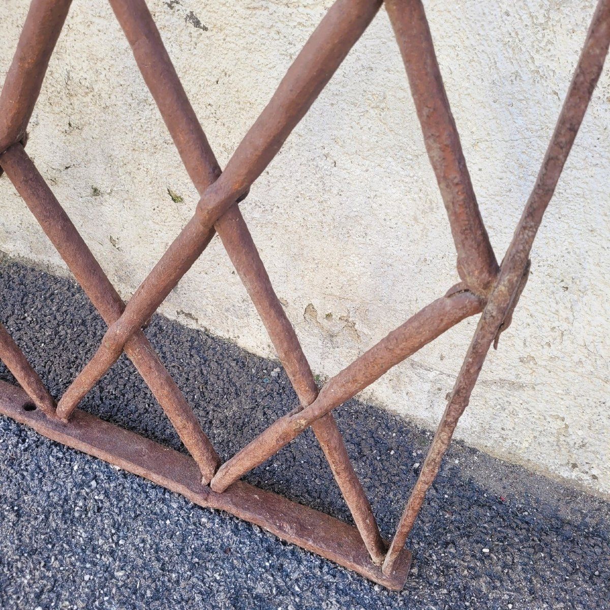 photo furniture Large Wrought Iron Gate, H174 X 88cm, 16th/17th Century