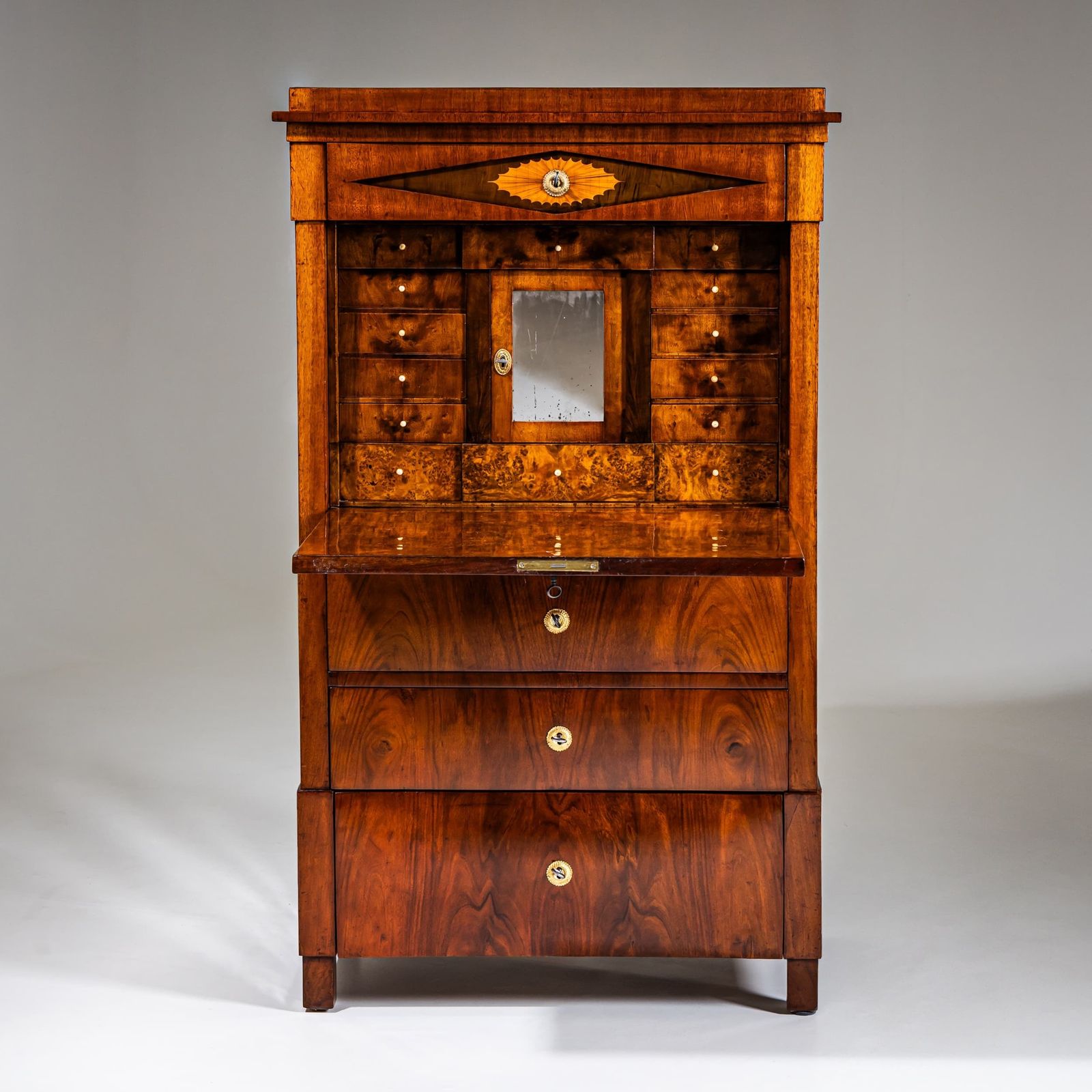photo vintage Biedermeier Secretary, Austria, Circa 1820
