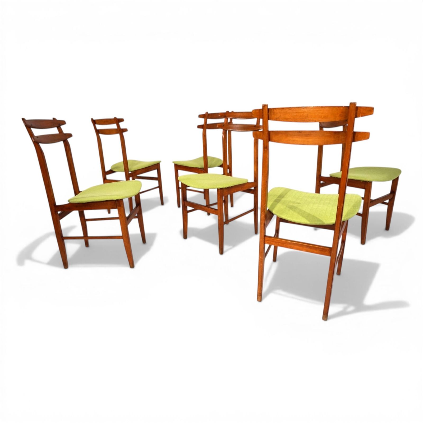 Set Of 6 Dining Chairs By Amma Torino, 1960 photo for sale