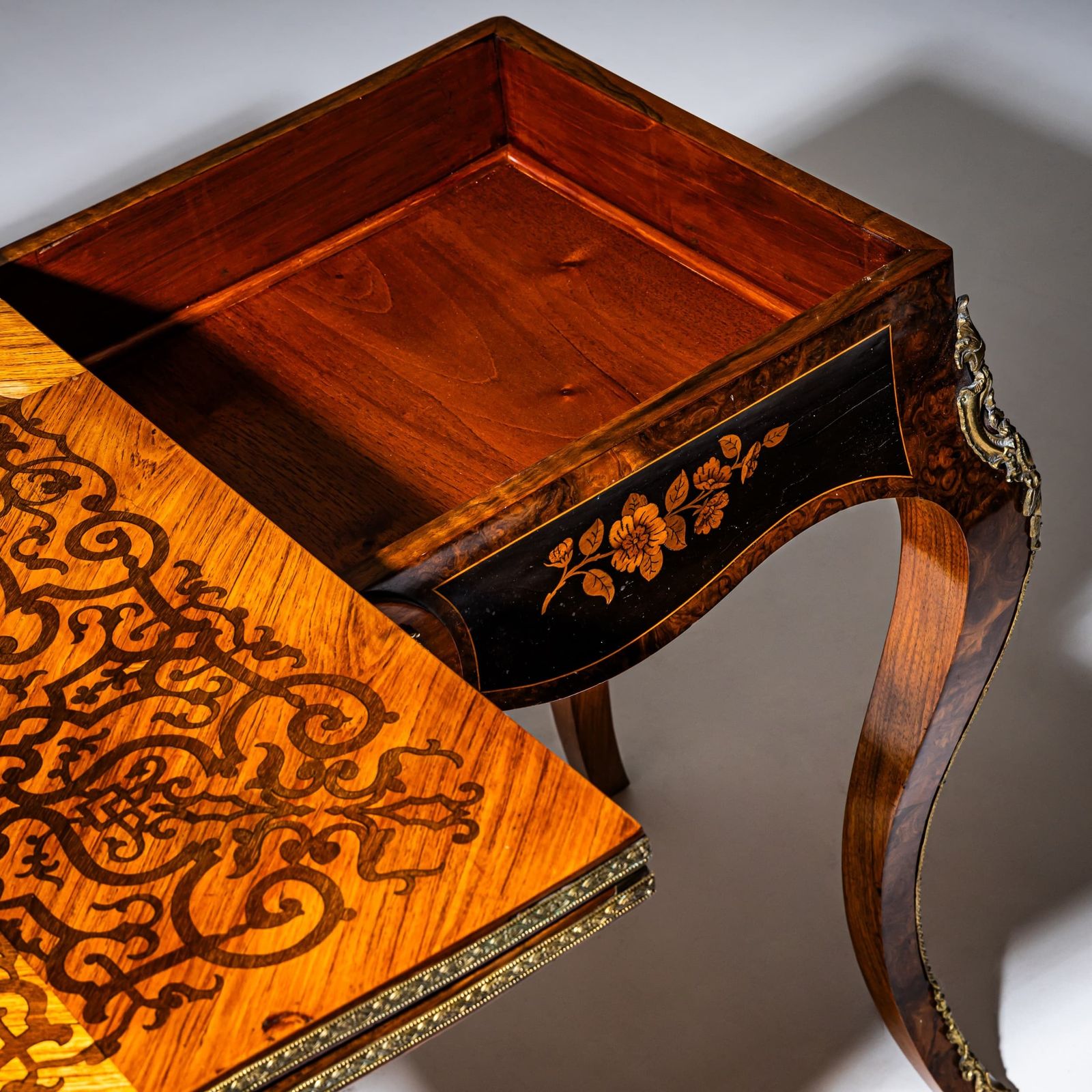 Napoleon III Games Table, France, Late 19th Century photo Furniture
