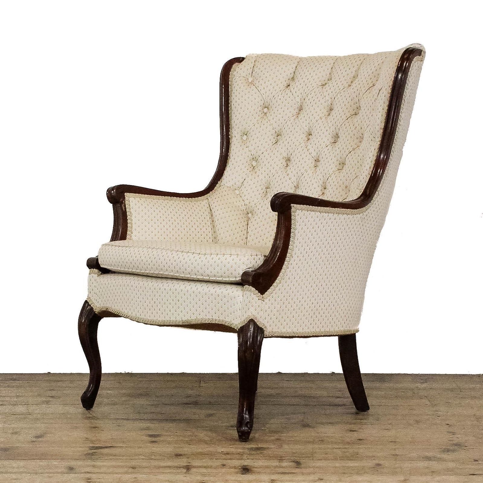 20th Century Wingback Armchair | Antique Armchair | Antique Seating | Victorian Antiques | Victorian Armchair (M 6775c)