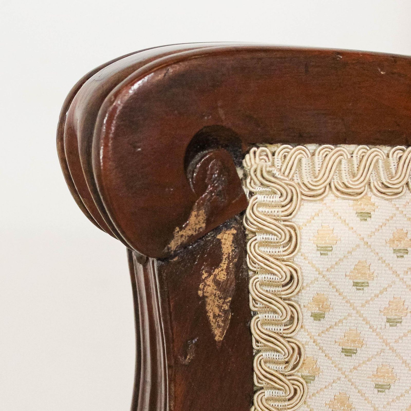 20th Century Wingback Armchair | Antique Armchair | Antique Seating | Victorian Antiques | Victorian Armchair (M 6775c) photo vintage