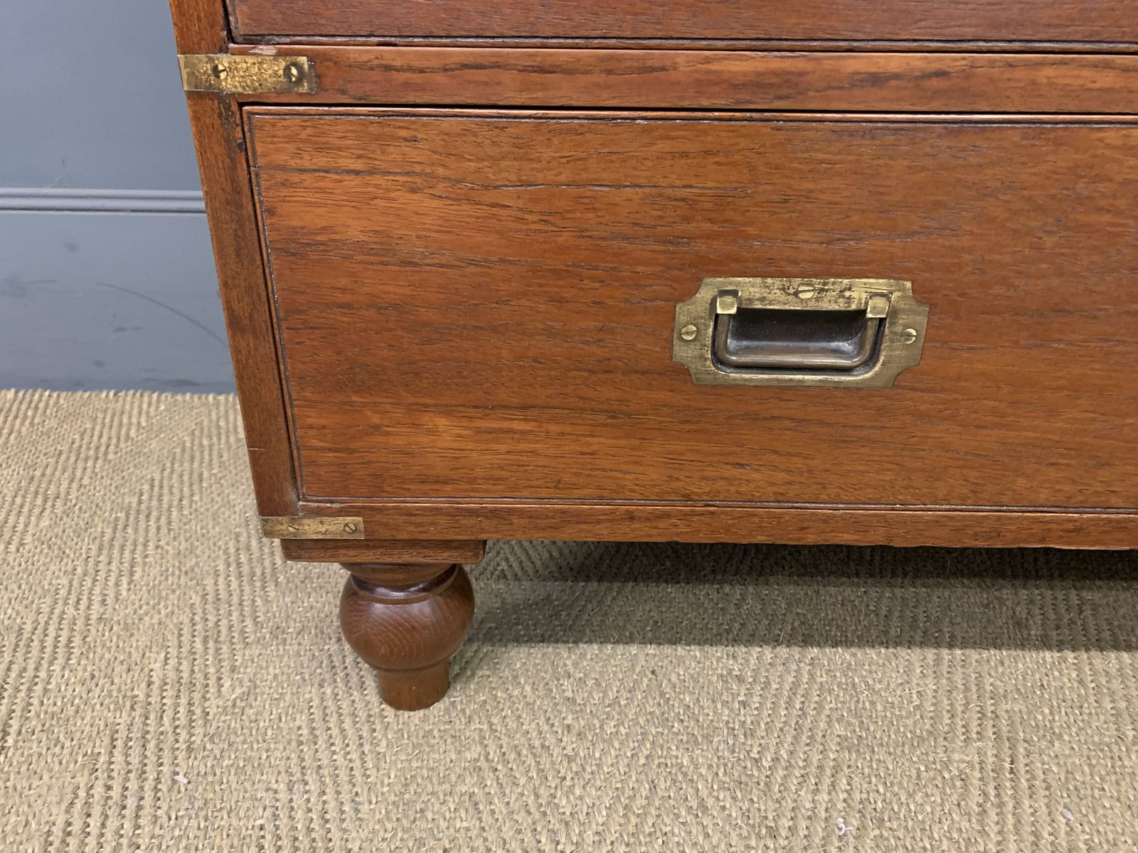 Victorian Teak Military Chest By Army & Navy photo buy