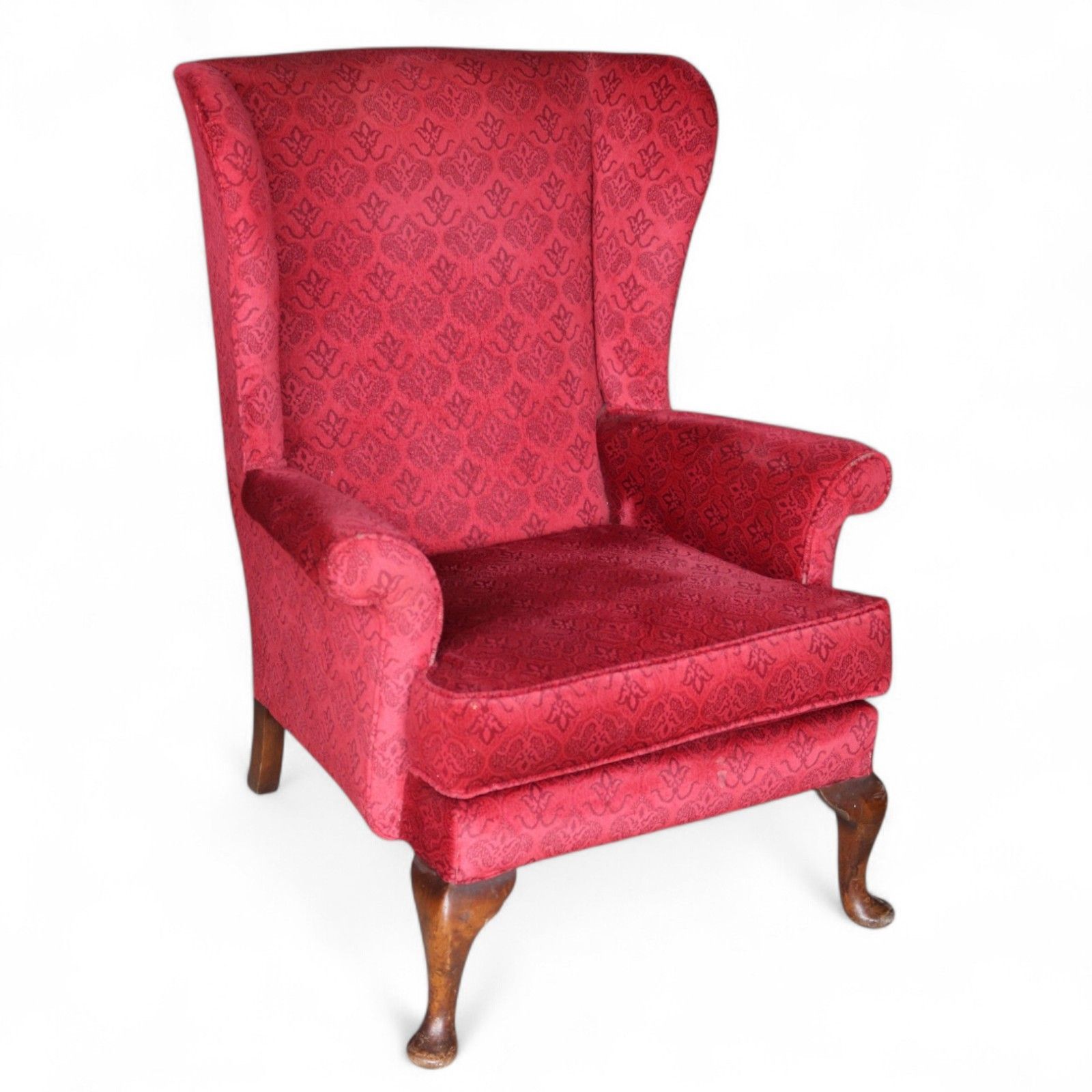 Vintage Parker Knoll Pk 720 Wing Back Fireside Armchair photo vinterior