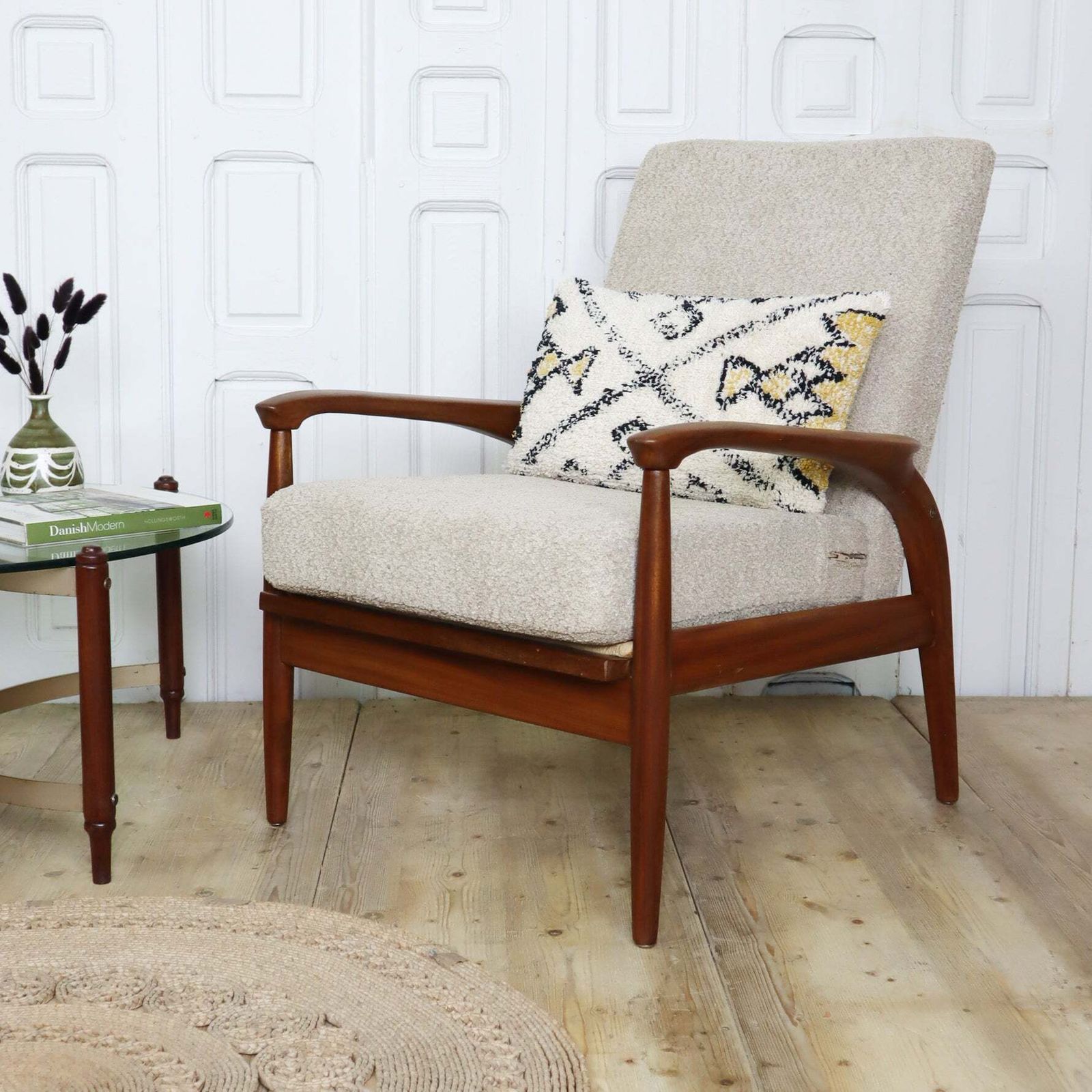 Vintage Greaves & Thomas Boucle Armchair No.2 photo for sale
