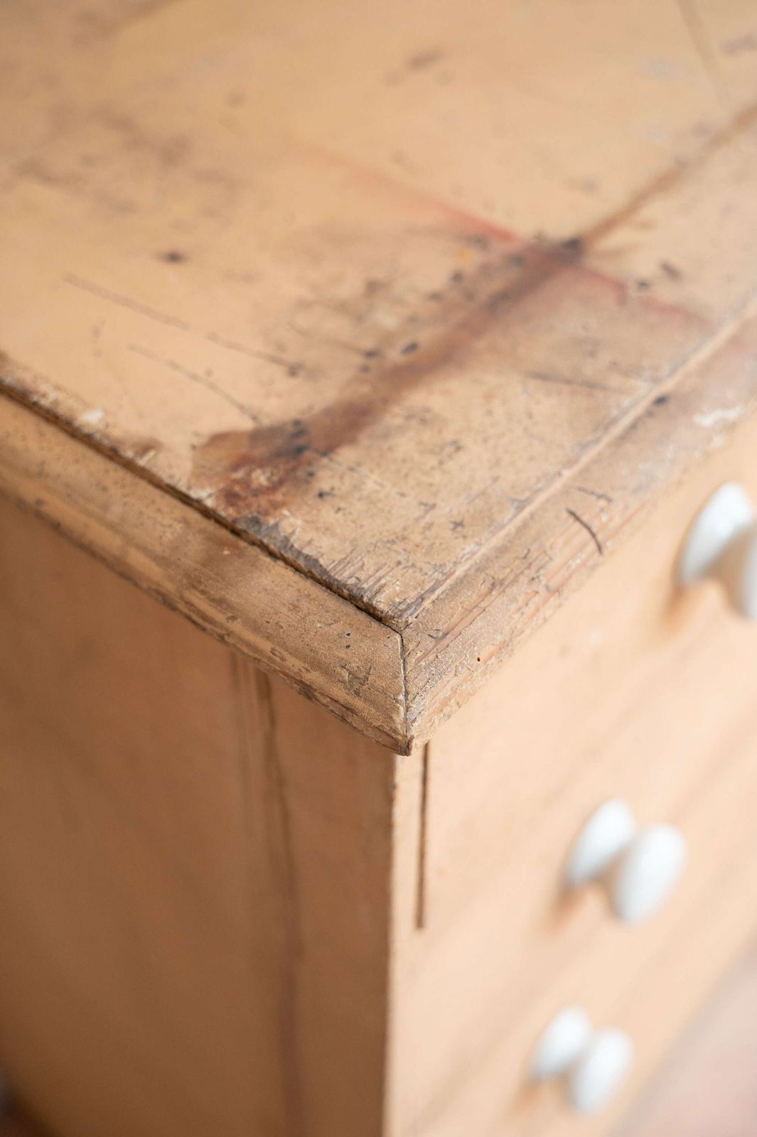 photo furniture Painted Shabby Chic Chest Of Drawers | 2 Over 3