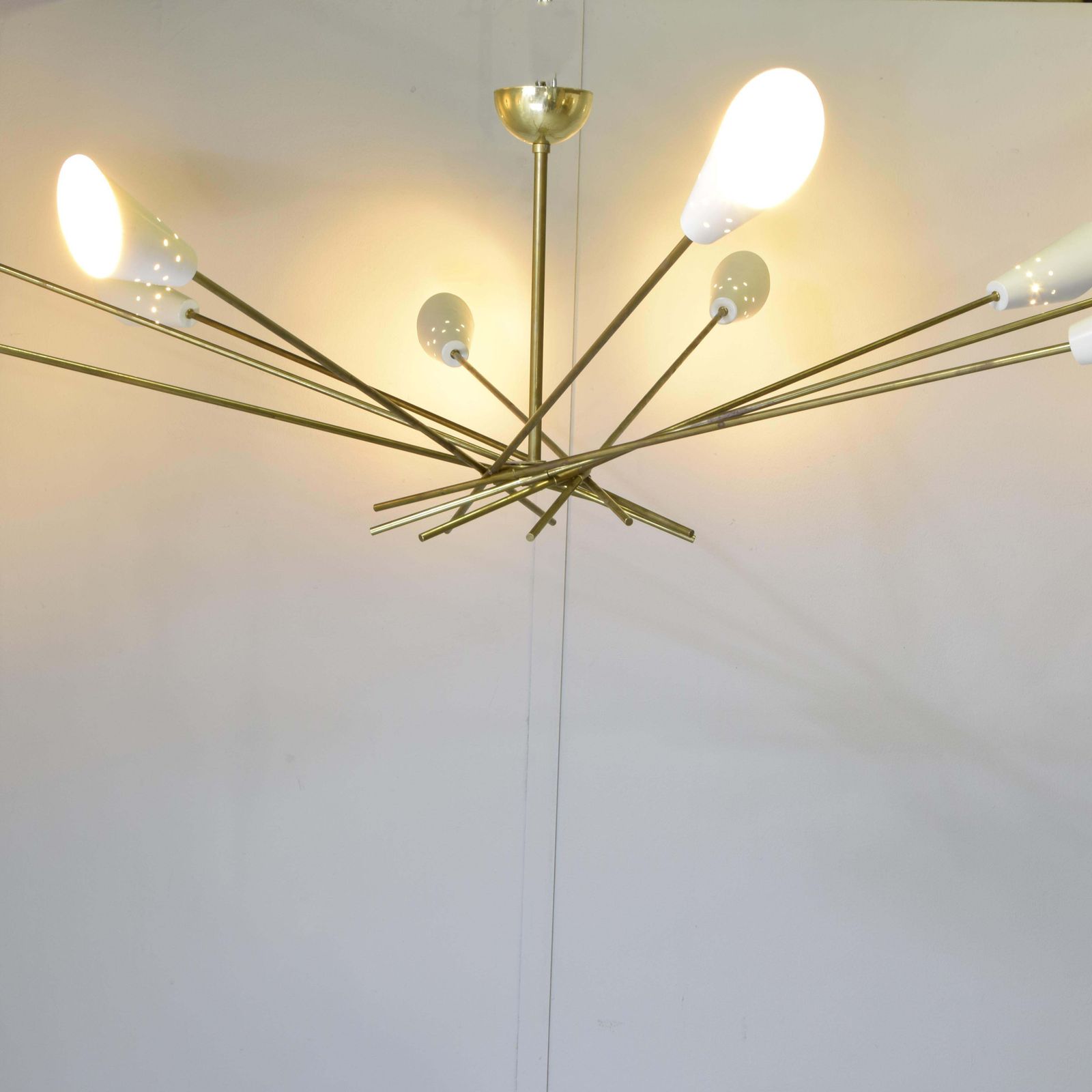 Shanghai Chandelier Stilnovo Style 1960s photo vinterior