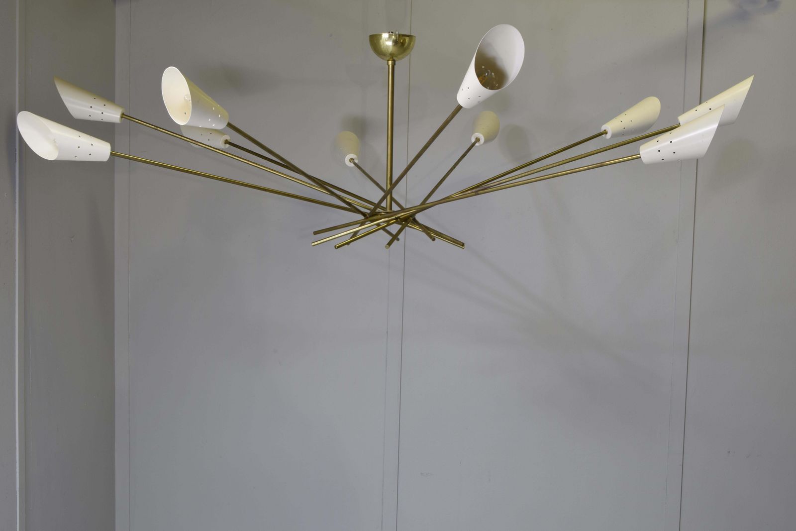2862.0 Shanghai Chandelier Stilnovo Style 1960s photo