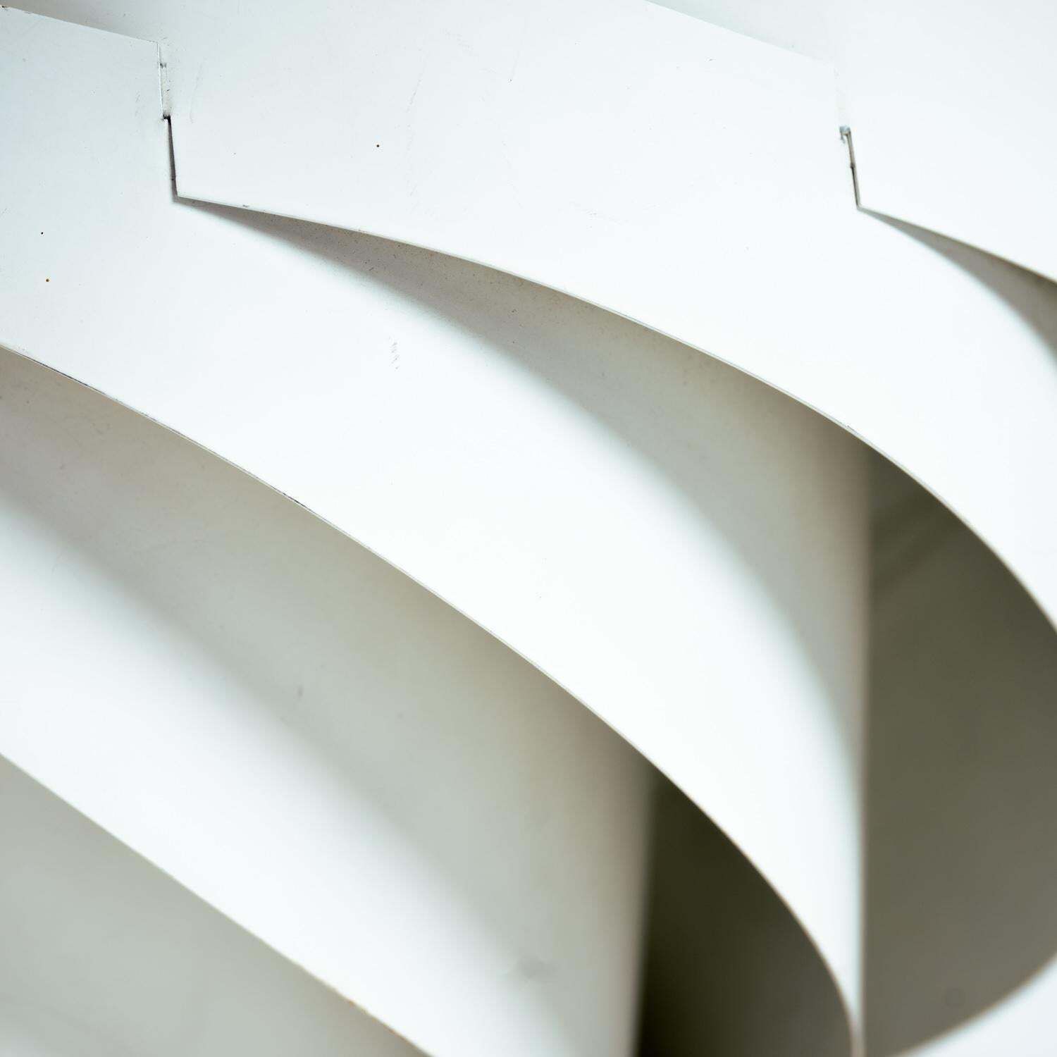 Small Aluminium Louis Weisdorf Turbo Pendant Lamp For Lyfa, Danish Design, 1965 photo vinterior