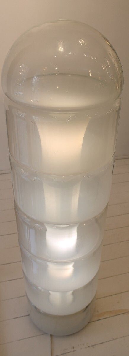 Sfumato Floor Lamp "Model Lt316" By Carlo Nason For Mazzega photo Lighting