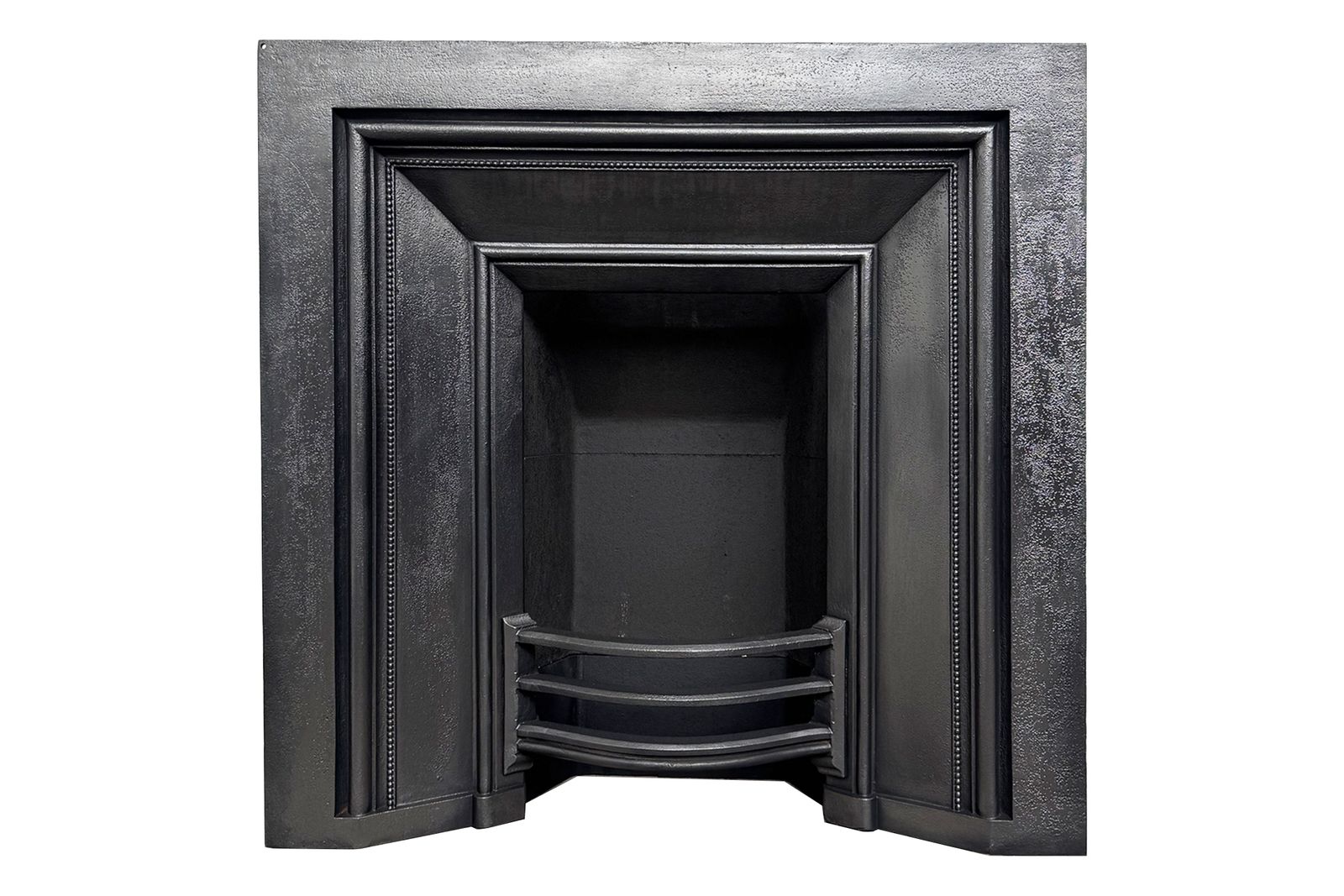 photo furniture Large Antique 19th Century Cast Iron Fireplace Grate