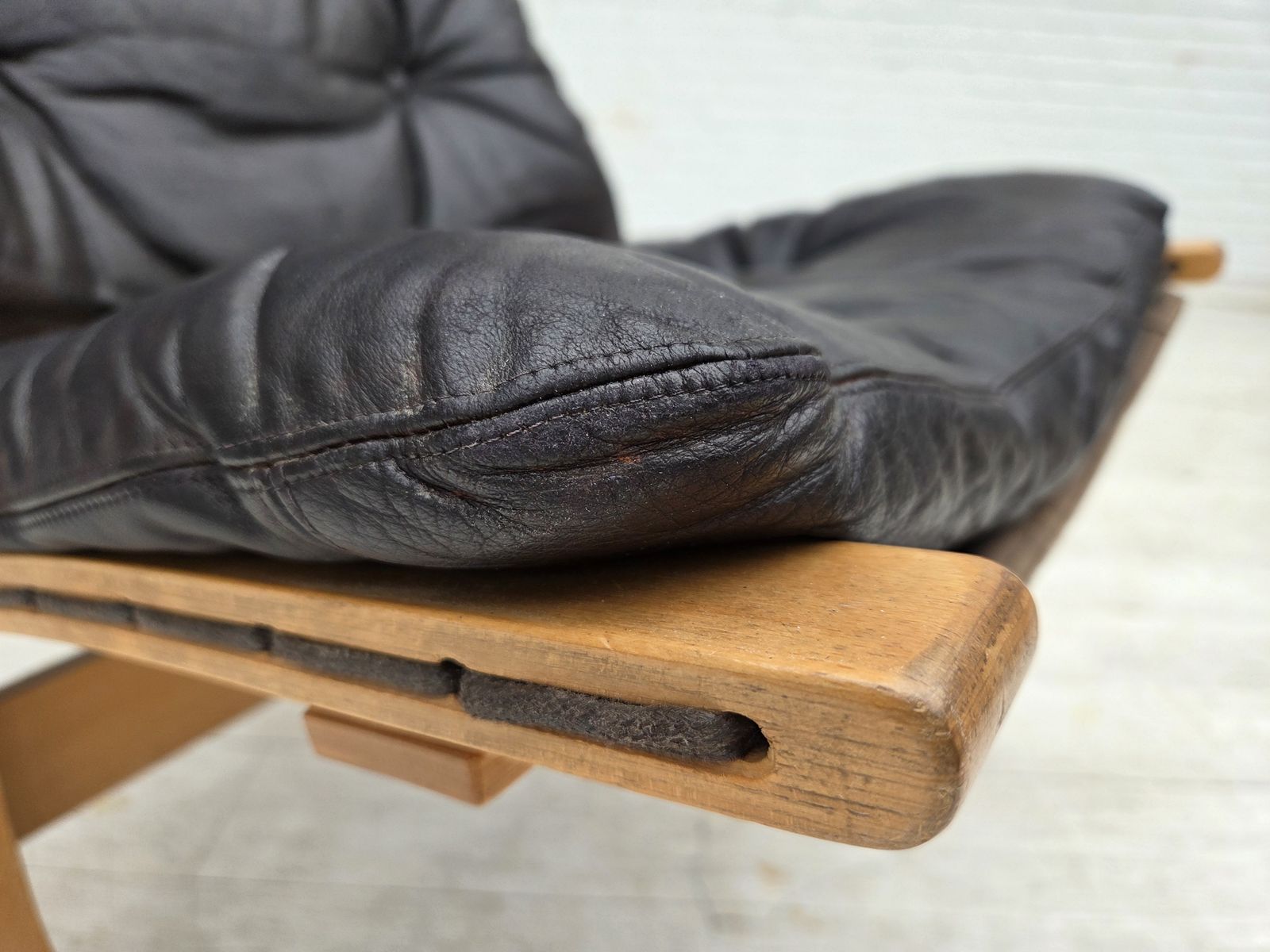 1970s, Norwegian Design By Ingmar Relling, Lounge Chair Model "Siesta". photo vinterior