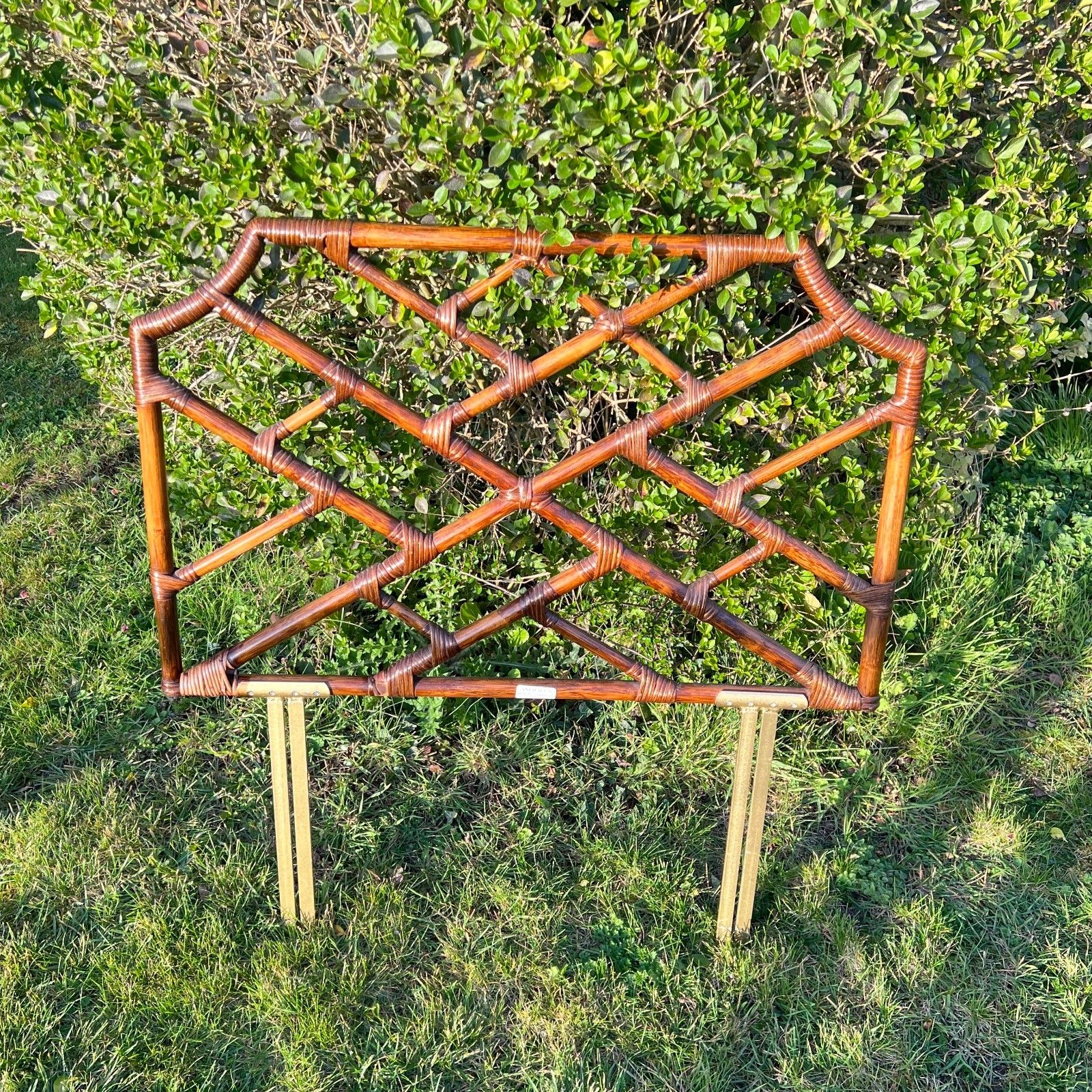 Angraves Bamboo Rattan Headboard For Single Bed photo Furniture