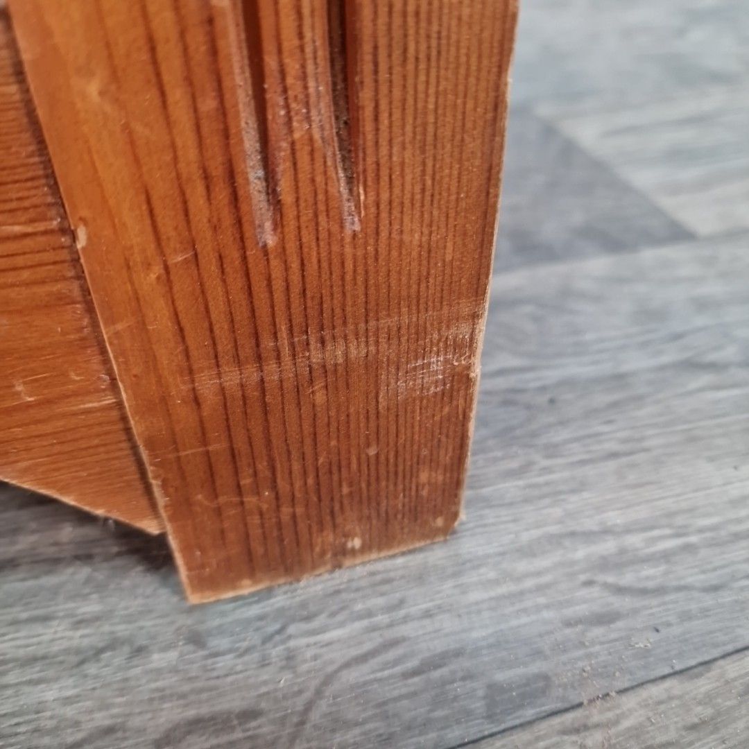 photo vintage Vintage Pine Coffee Table Tv Media Unit Drawer Rustic Storage Shelf Wooden