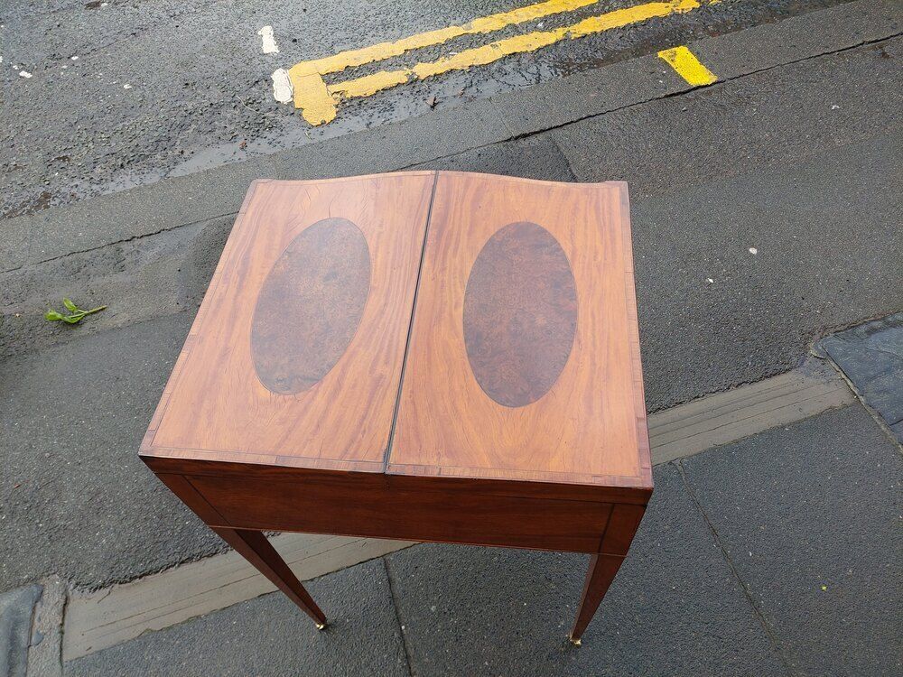 George III Satinwood And Mahogany Wash Stand photo 2850.0