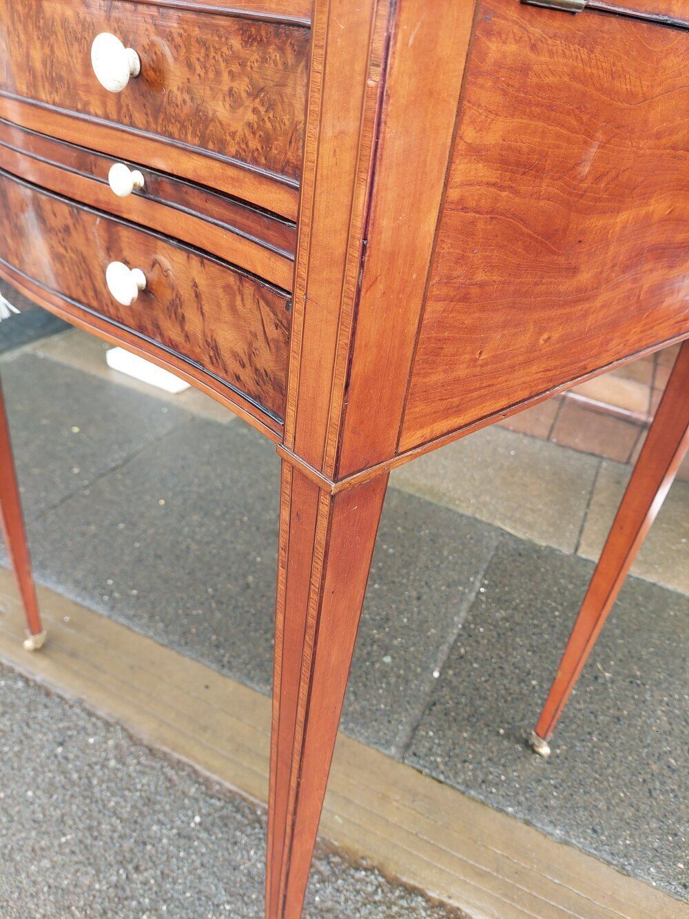 George III Satinwood And Mahogany Wash Stand photo vinterior