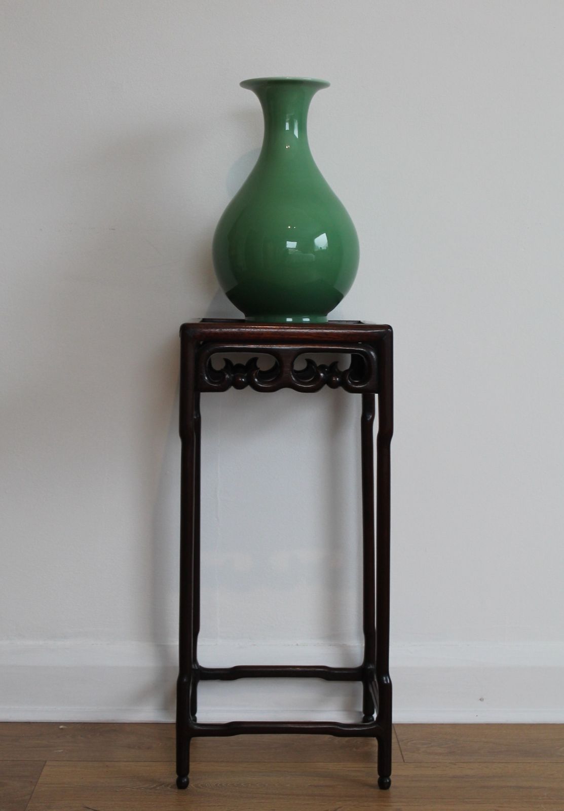 Chinese Hardwood Jardiniere Or Vase Stands photo buy
