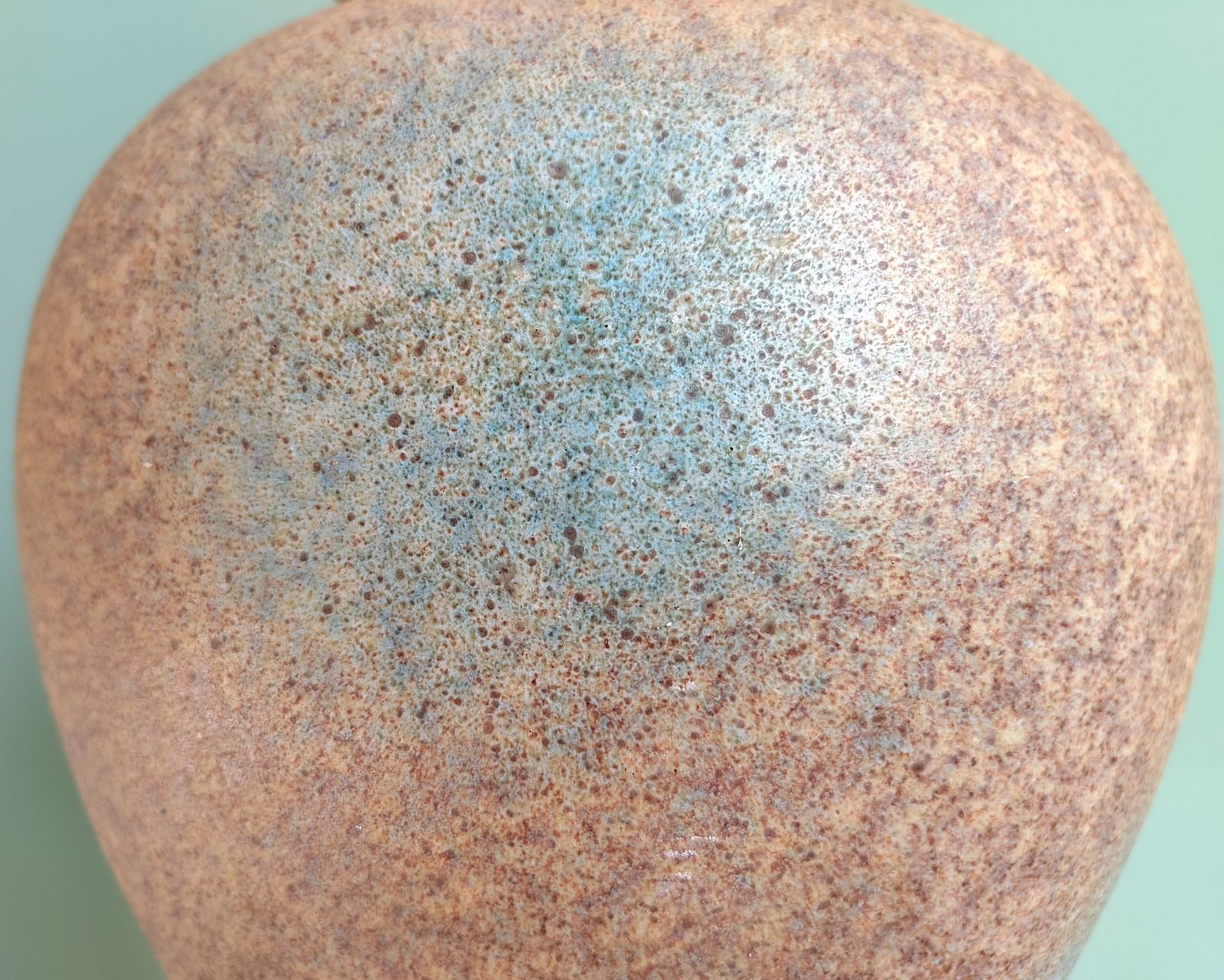 Dümler & Breiden 670‑41 Mid‑Century Floor Vase With Subtle Green‑Blue Accents On Fat‑Lava Base (41 Cm) photo buy