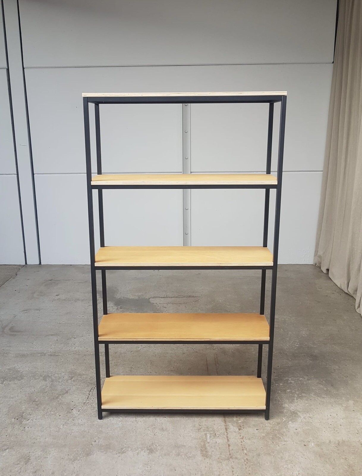 La Redoute Industrial Mid Century Vintage Style Bookcase Shelving Unit R32 photo for sale