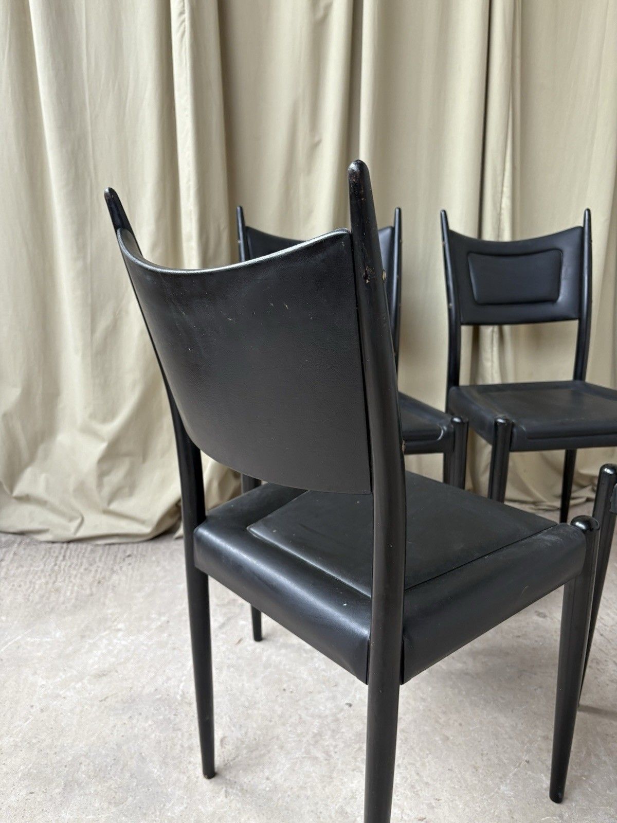 Furniture Vtg Mid Century Set Of 4 G Plan Librenza Dining Chairs Danish Scandi Retro R1140 photo