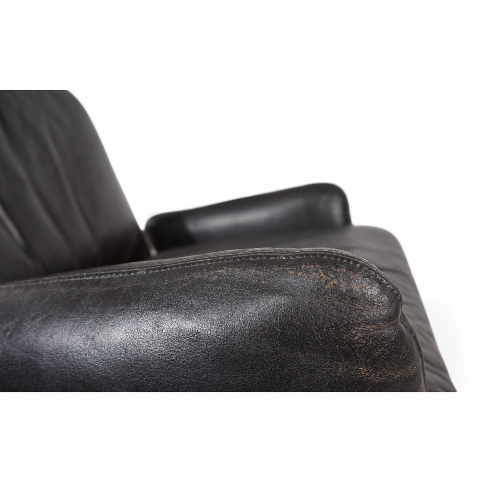 photo vinterior Carl Straub Leather Lounge Chair, 1970
