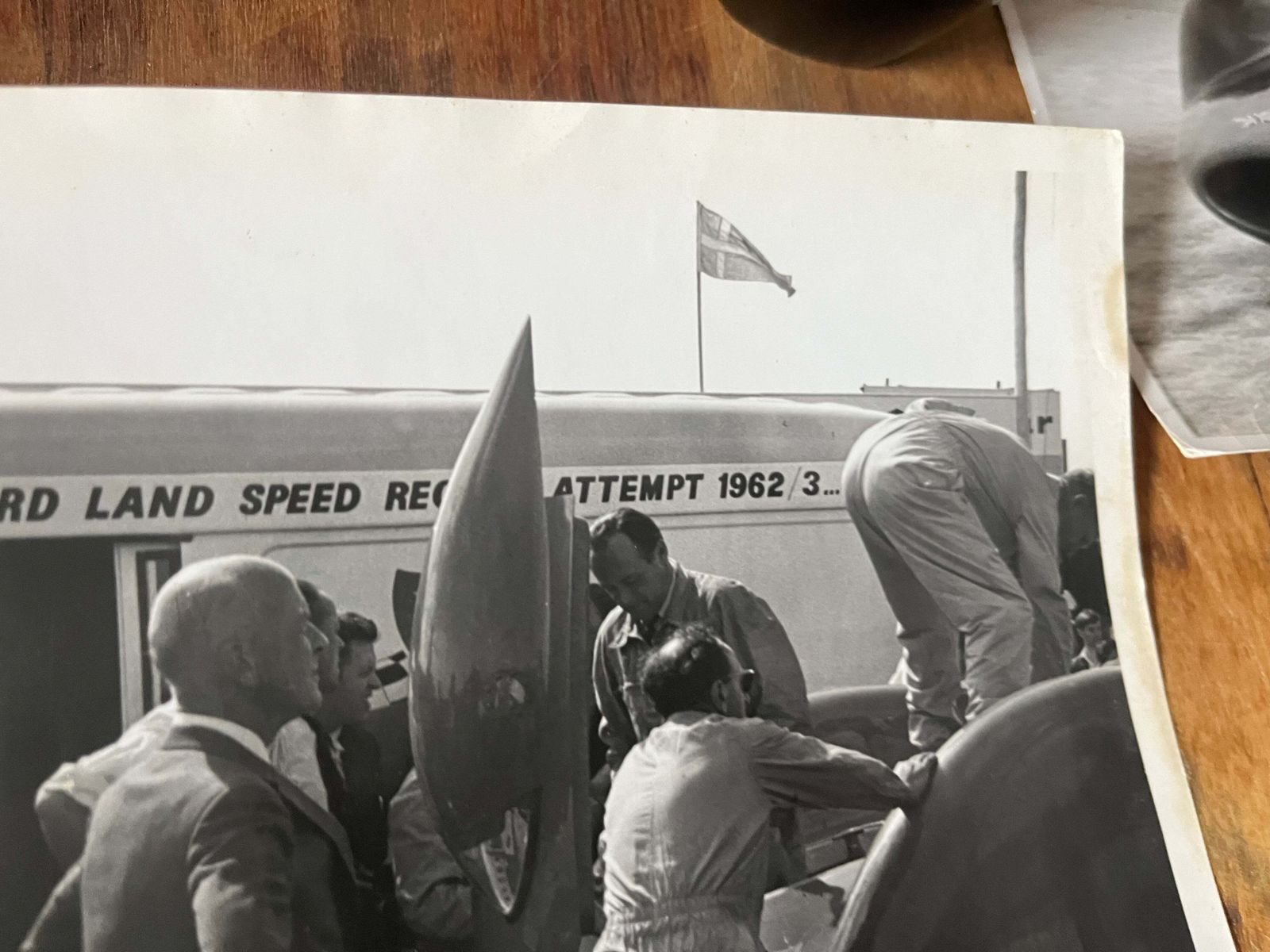 Original Press Photographs Bluebird 1963 Donald Campbell photo 328.0
