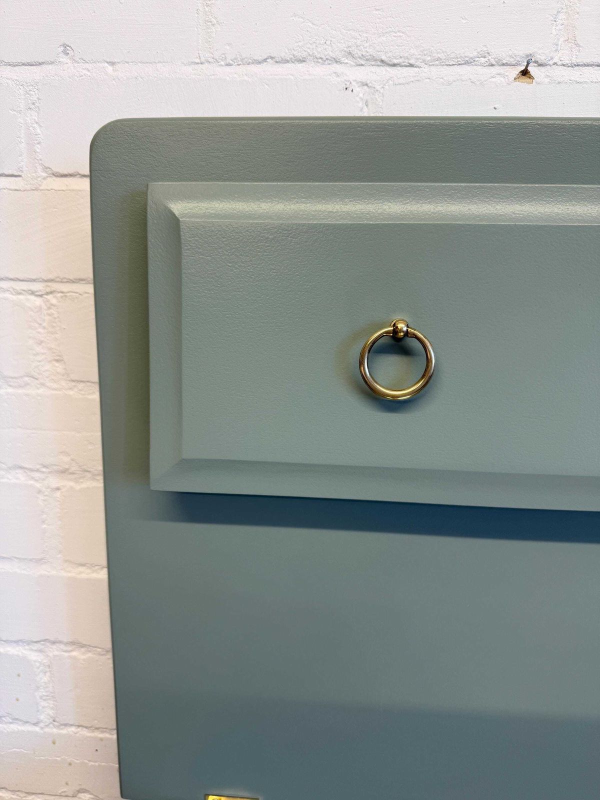 photo furniture Stag Minstrel Drinks Cabinet | Card Room Green Farrow & Ball | Vintage Cocktail Cabinet | Painted Sideboard | Mid Century Bar Cabinet