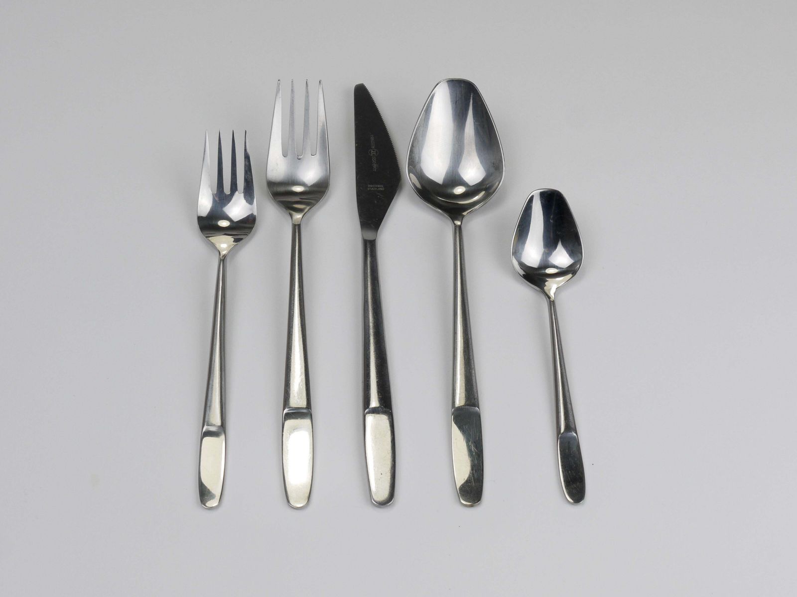 photo for sale Helmut Alder Amboss Austria 2070 Flatware Cutlery For Six Persons, 1960s