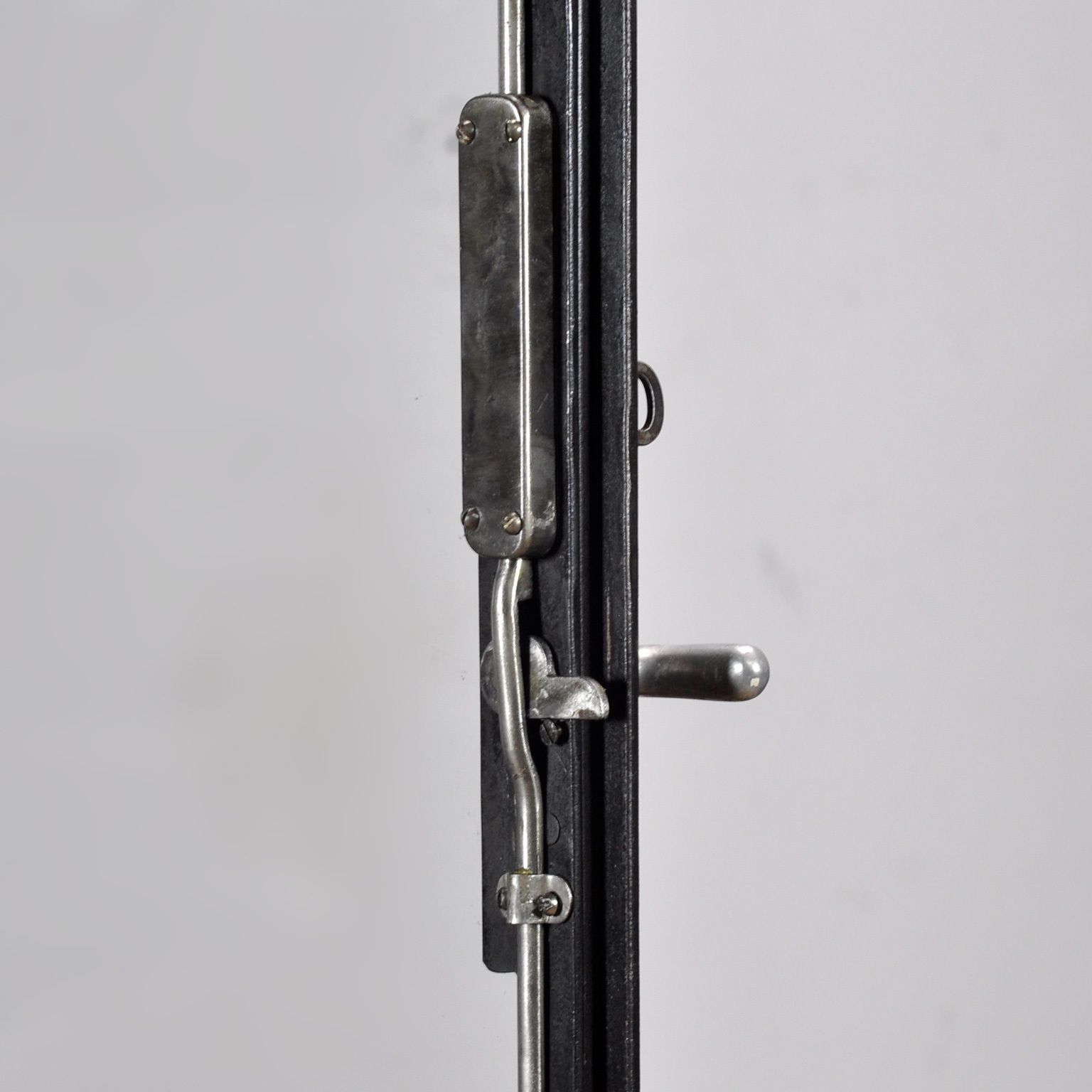 Polished Iron Medical Cabinet, 1930s photo buy