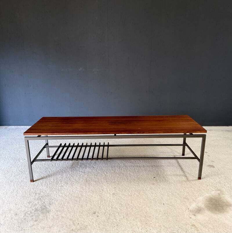 Mid Century Modern Slanke Salontafel Van Topform, Nederland, Ca. Jaren 1960 photo buy