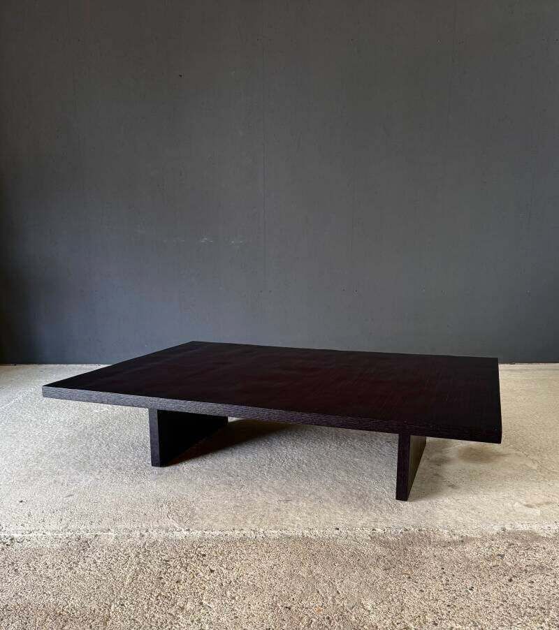 Postmodern Design Salontafel In Bamboe Van Axel Vervoordt, België, Jaren 1990 photo vinterior