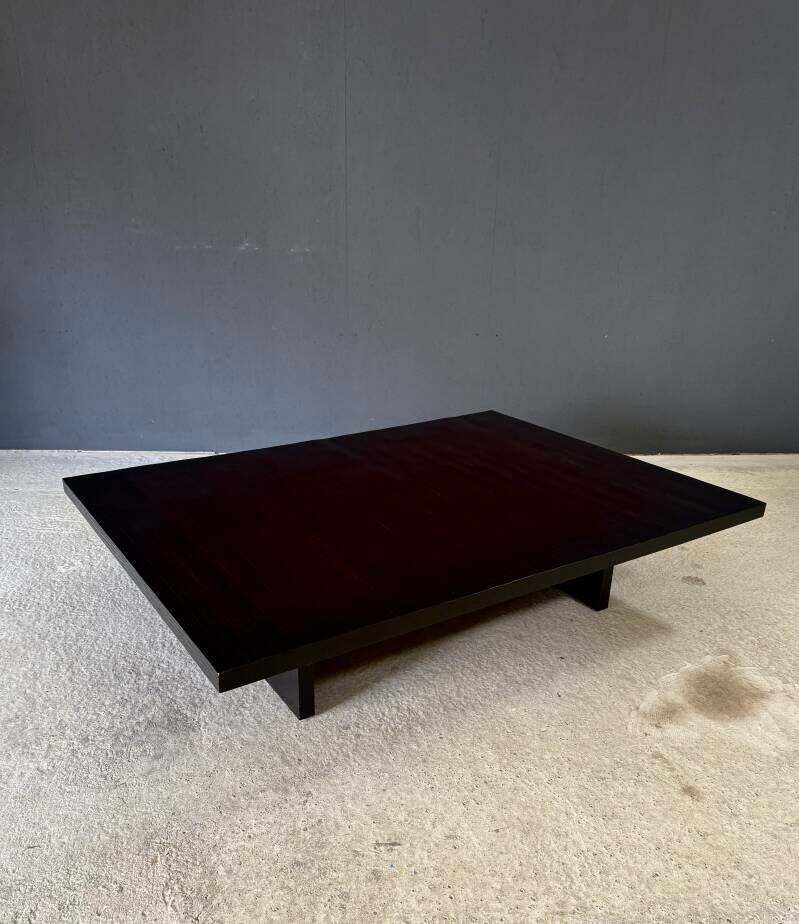 Postmodern Design Salontafel In Bamboe Van Axel Vervoordt, België, Jaren 1990 photo vintage