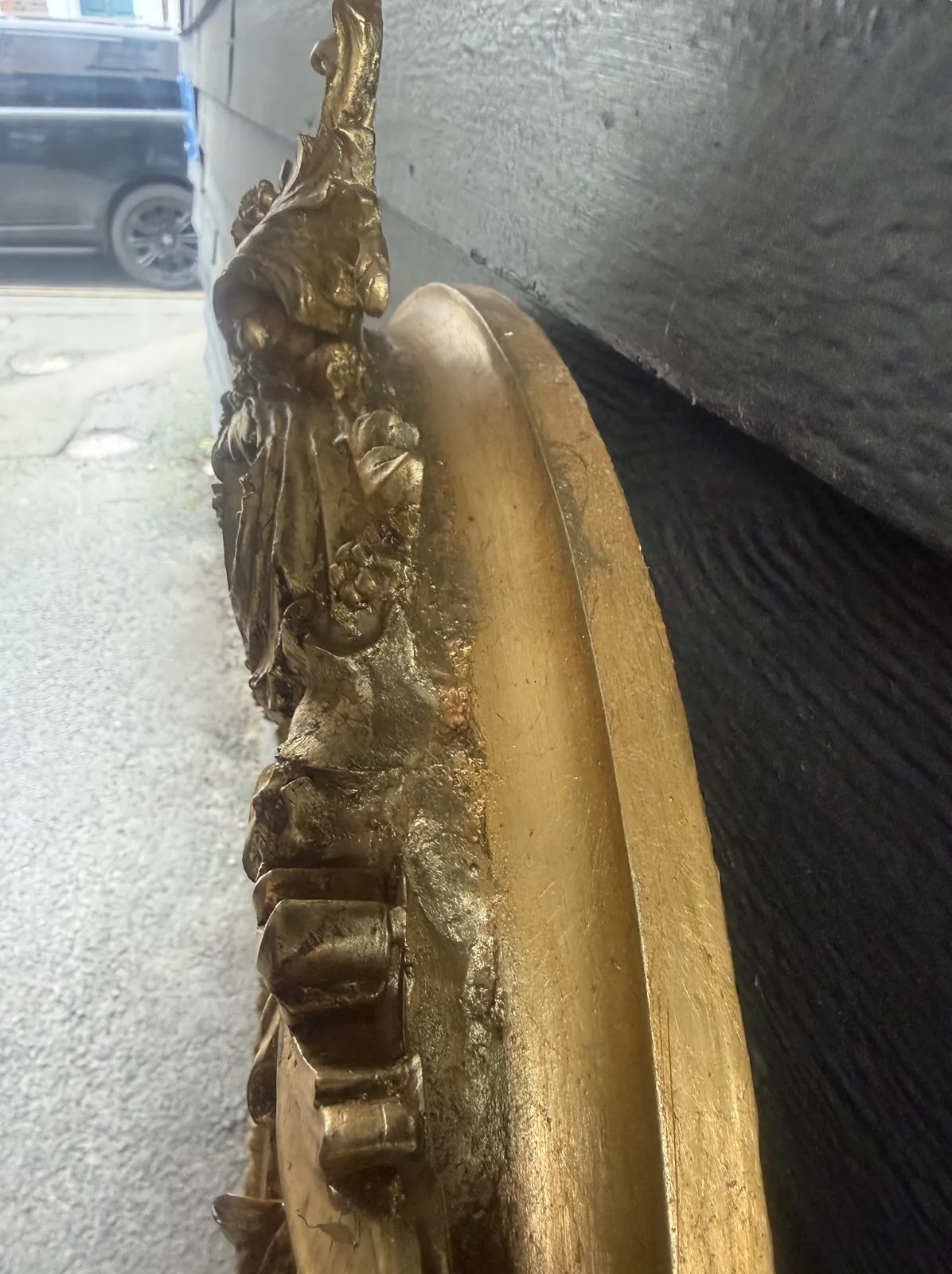 Antique Style French Gold Gilt Framed Ornate Mirror photo Home Decor