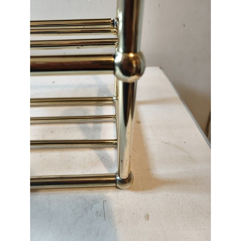 1900s Shop Shelf In Bronze And Brass photo buy